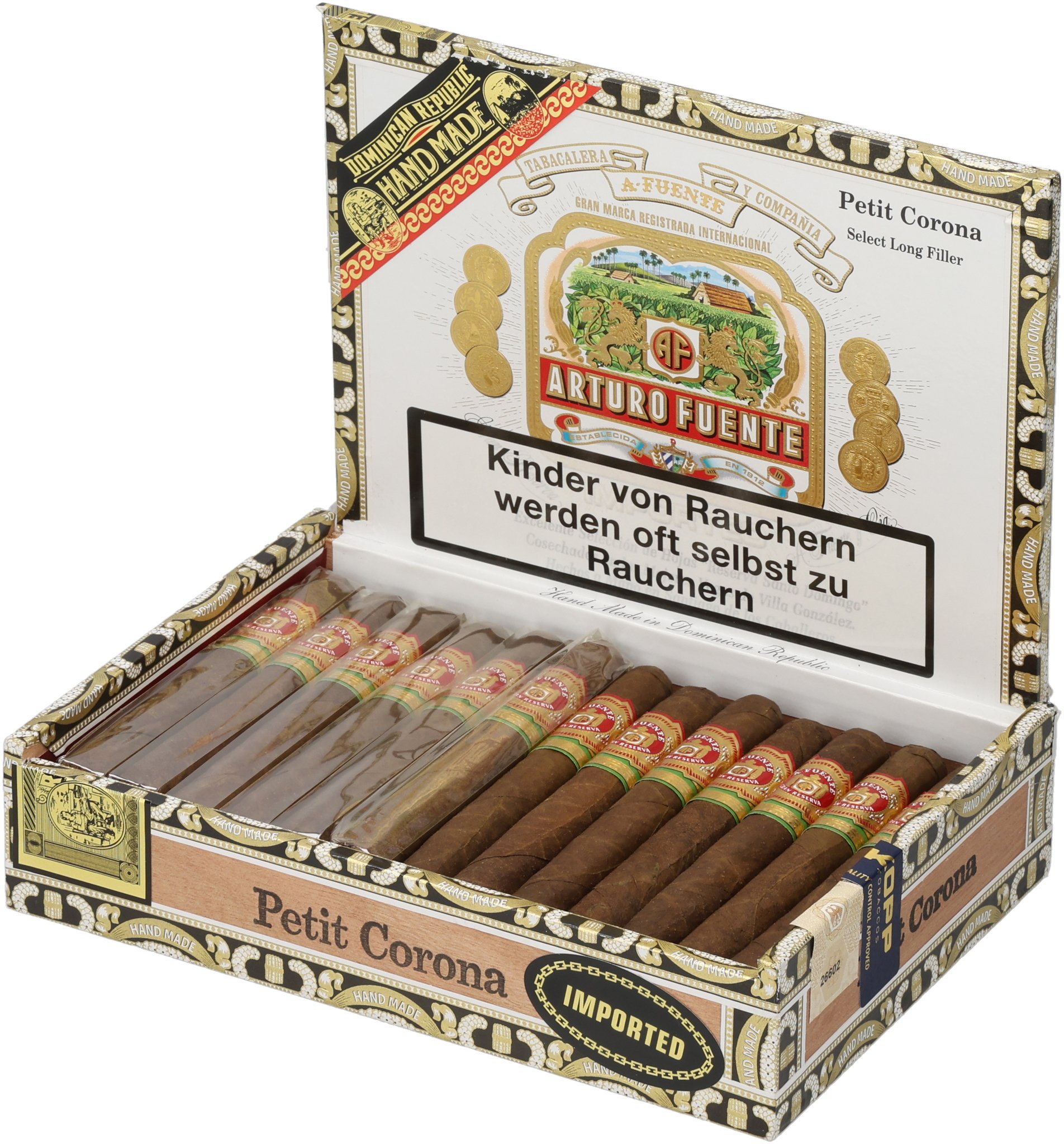Gran Reserva Petit Corona box open