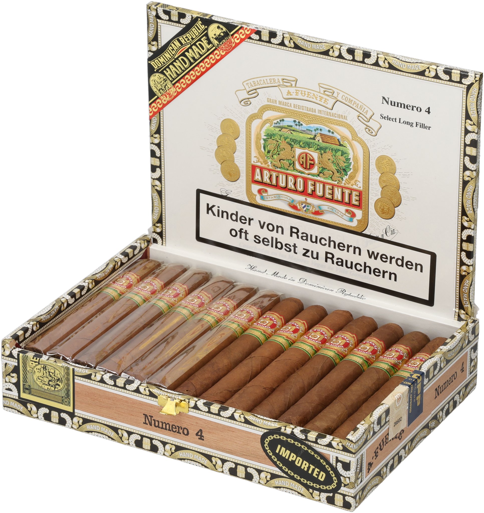 Gran Reserva No. 4 box open