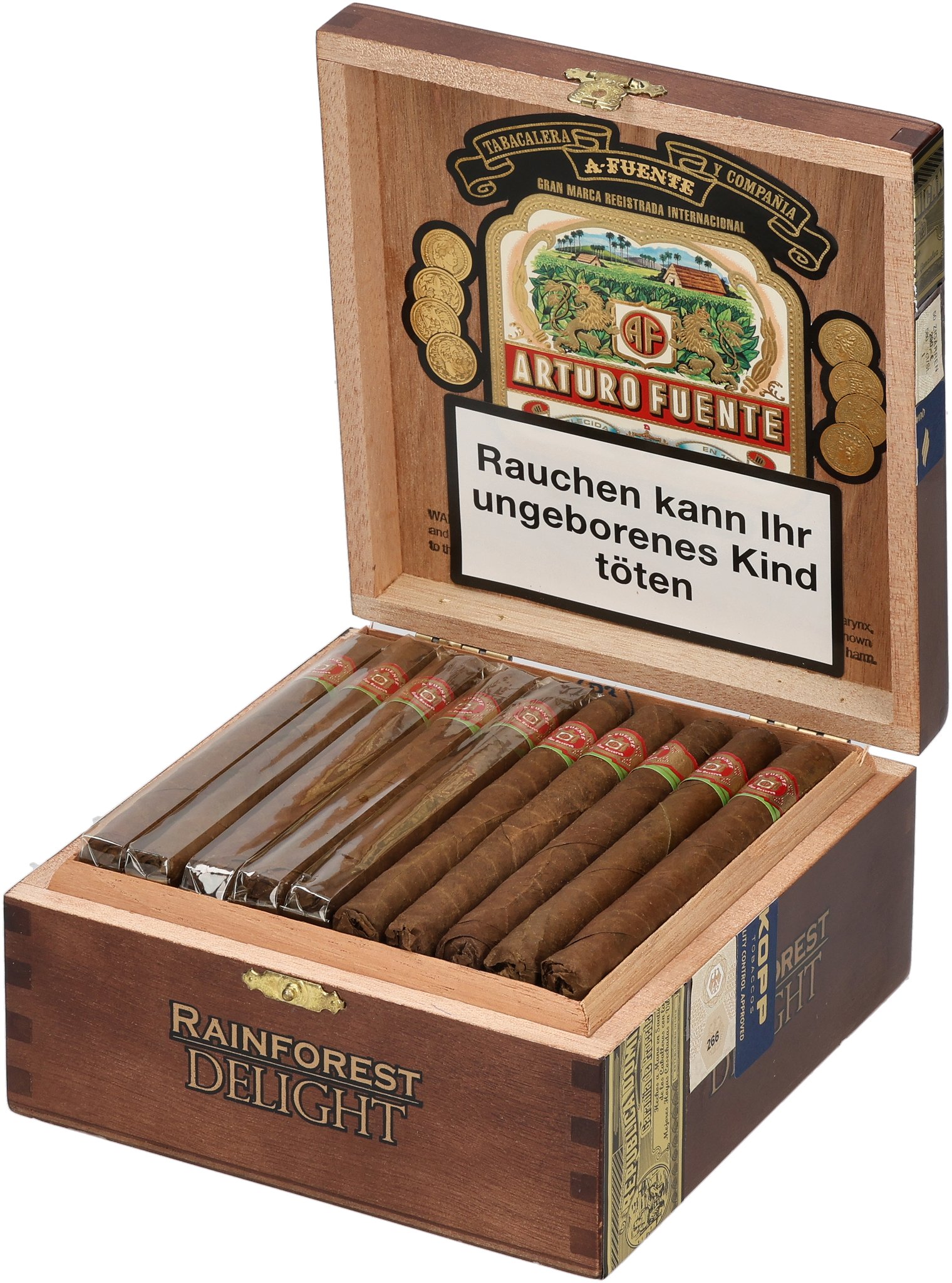 Gran Reserva Rainforest Delight box open