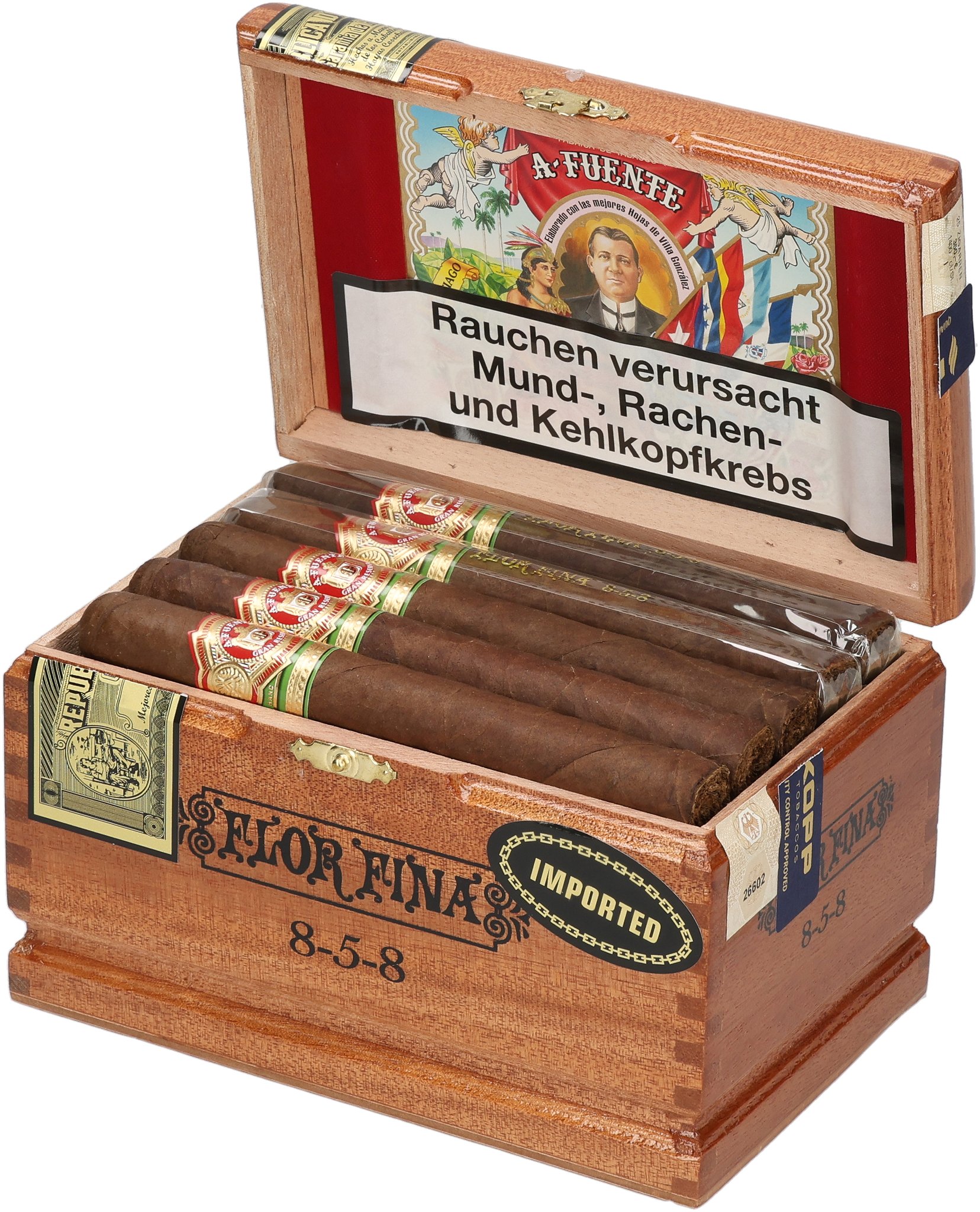 Gran Reserva Flor Fina box open