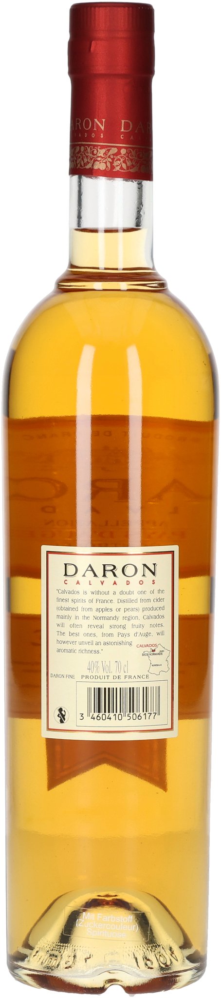Daron Calvados Fine, 5 Jahre alt (0,7 l / 40 % Vol.)_Flasche