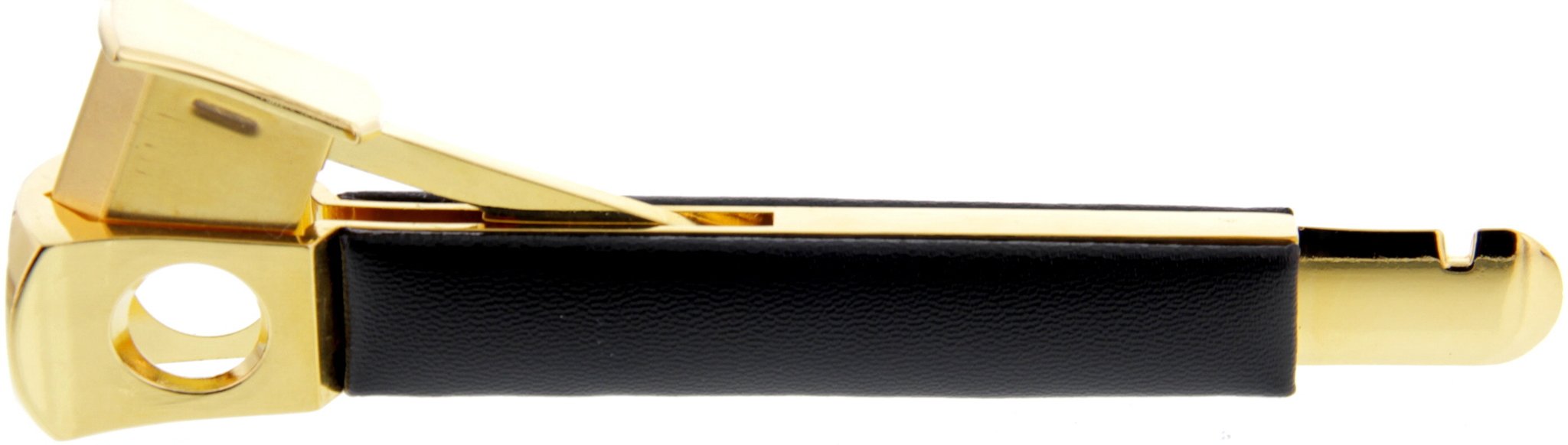 Wolfertz CTS V-Schnitt (Kerbschnitt) Zigarrenabschneider GROSS Rindleder schwarz