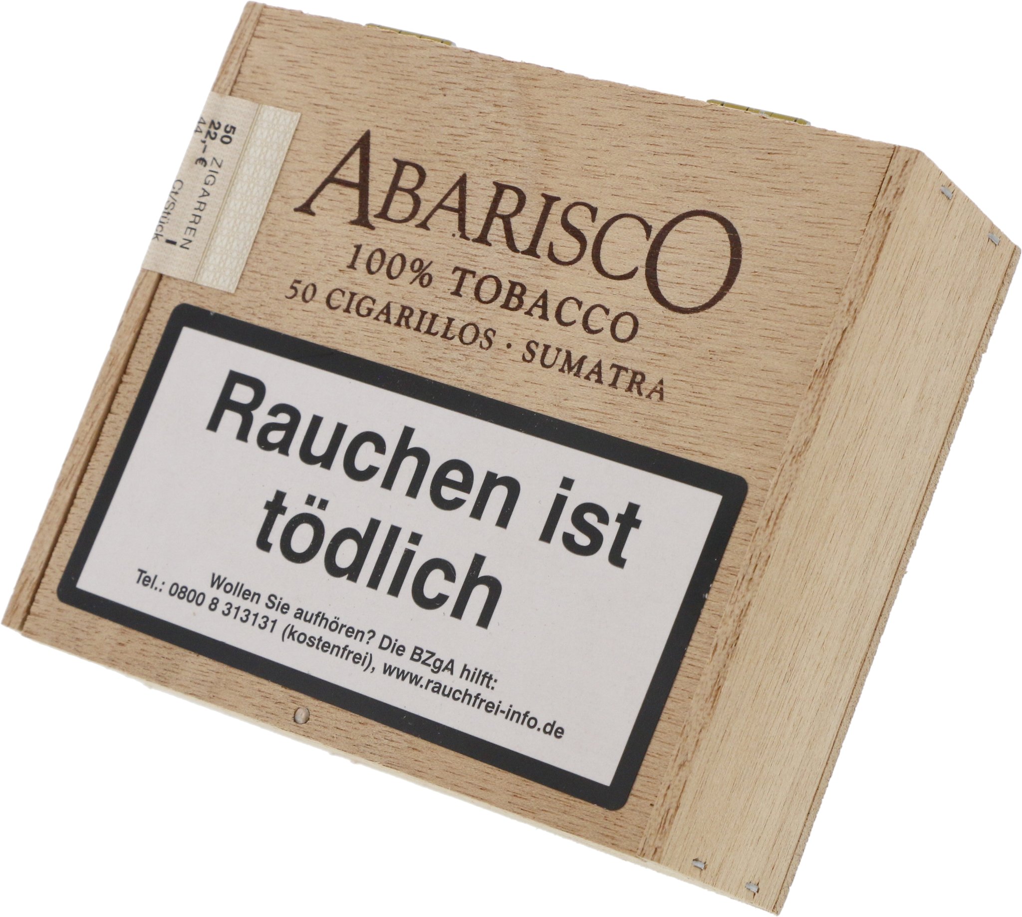 Abarisco Holzkiste Cigarillo Sumatra (49931)