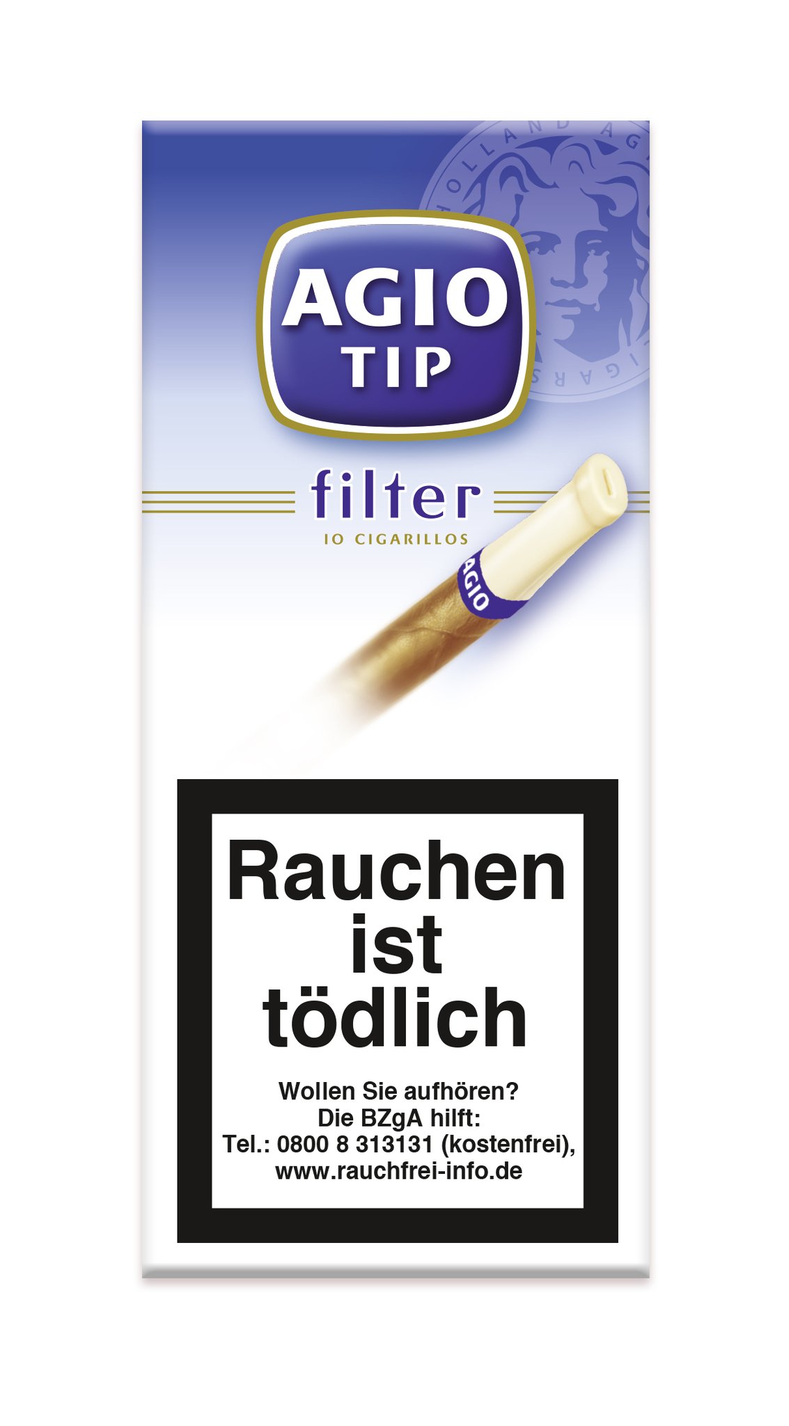 Agio Filter Tip Blau