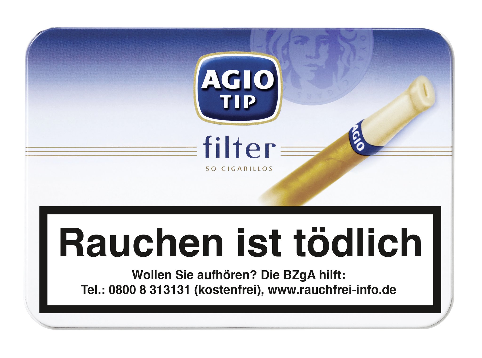 Agio Filter Tip Blau