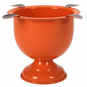 Tuttofumo Stinky Ashtray Color Stinky Tall Orange - mit 4 Ablagen  (CA-ST-4OR)