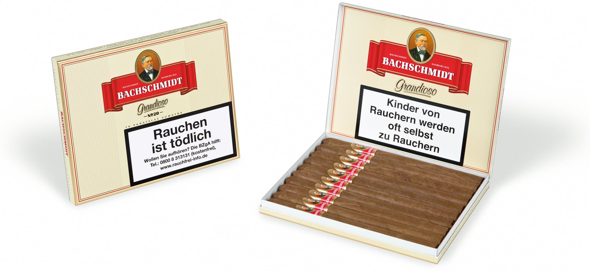 Bachschmidt Grandioso Grandioso No. 20 Sumatra Detailbild