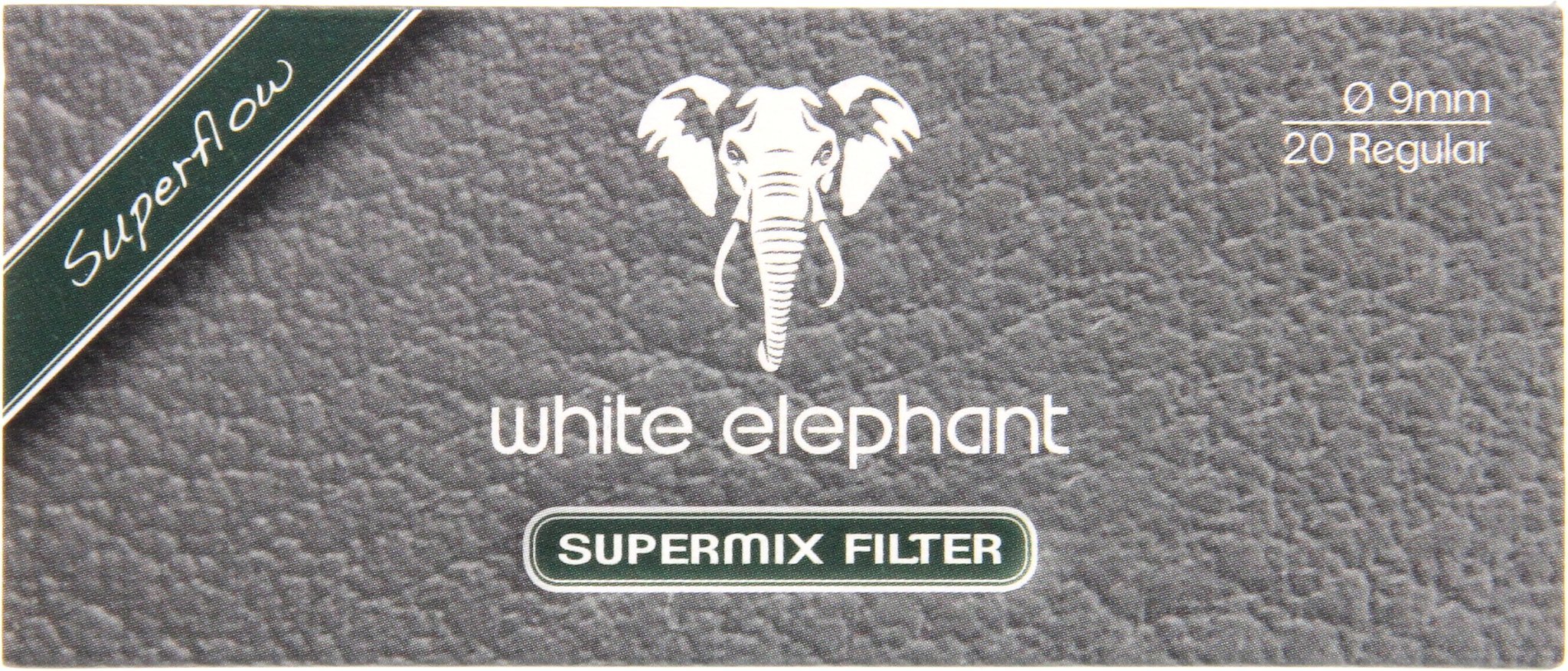 White Elephant Pfeifenfilter 9mm Supermix-Filter (20 Stück) 20301