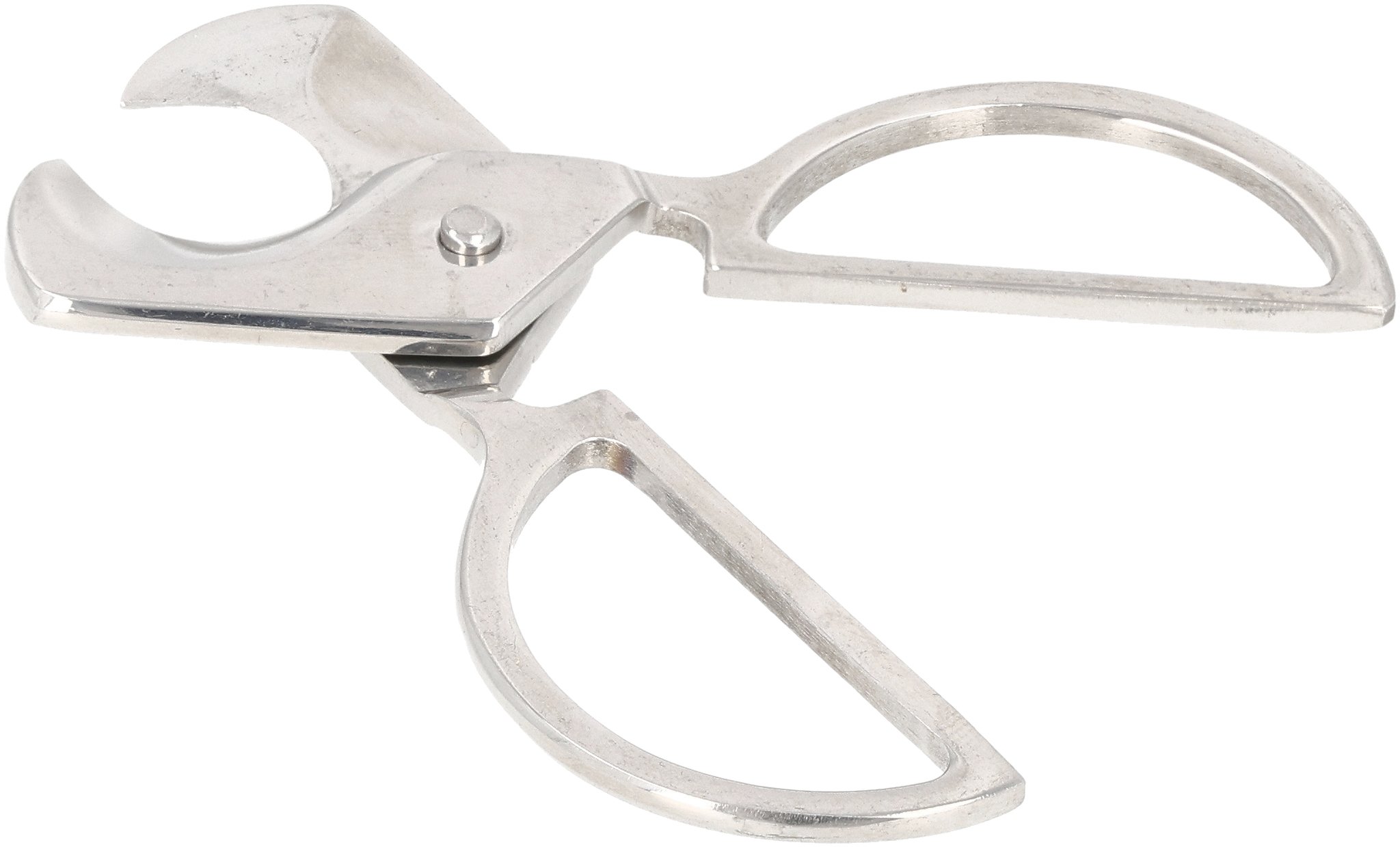 verchromt Klein open