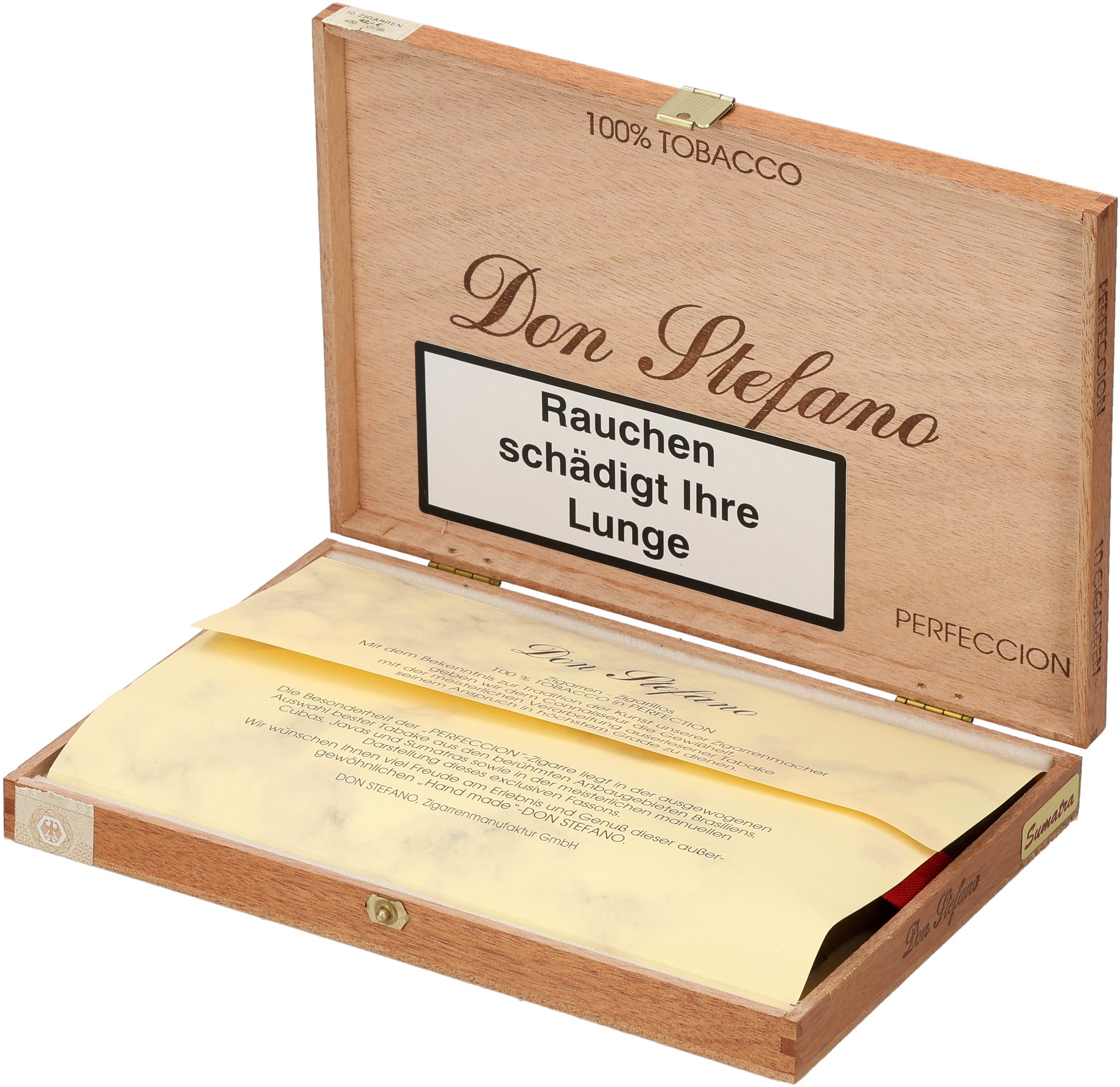 Best Perfeccion Sumatra box open