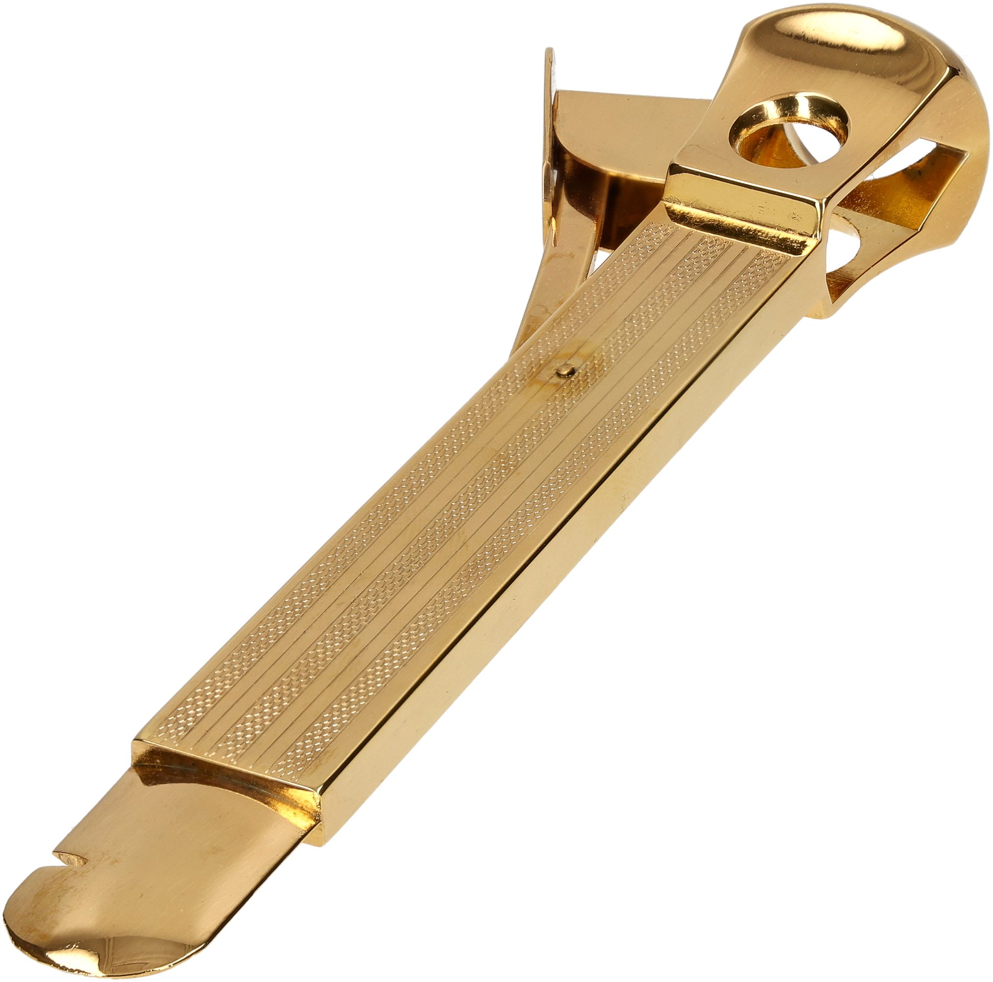 Groß Kornguillochiert Golden 05