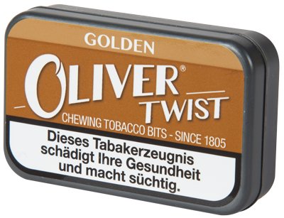 Oliver Twist Tabakpastillen Golden