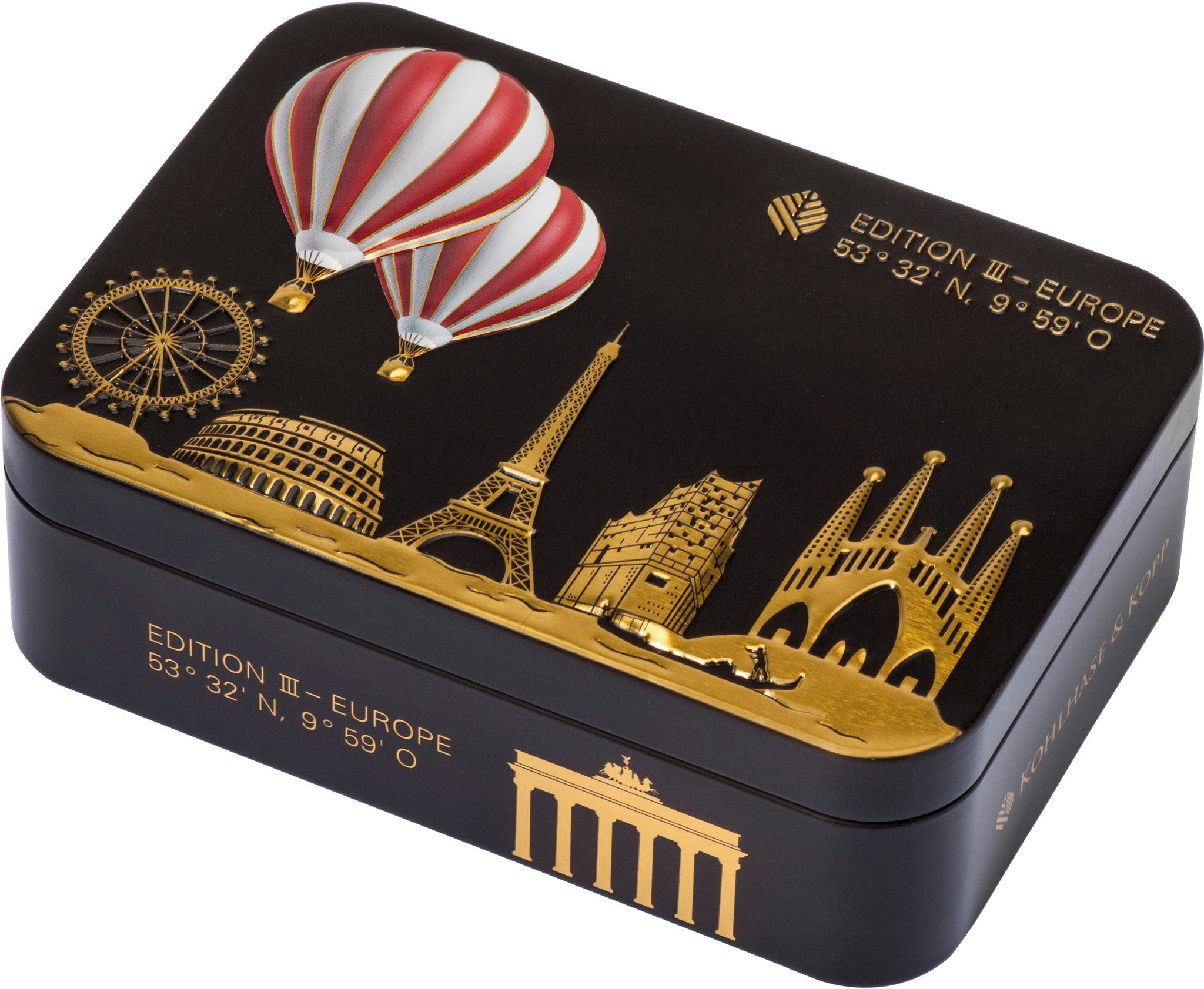 Kohlhase & Kopp Special Edition 3 - Europe 2019 (100g Schmuckdose) Detailbild