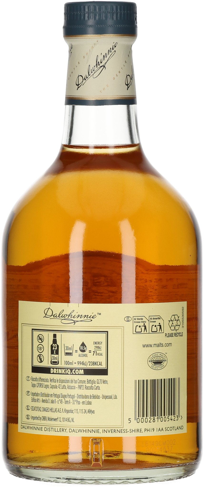 Dalwhinnie Whisky 15 Years_Flasche