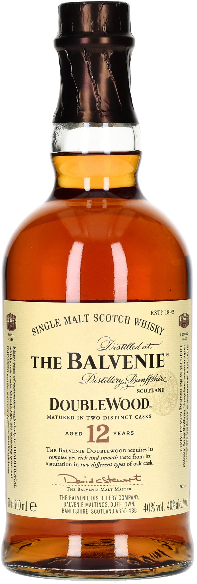 The Balvenie Single Malt Scotch Whisky Doublewood 12 Years (0,7 l / 40 % Vol.)_Flasche