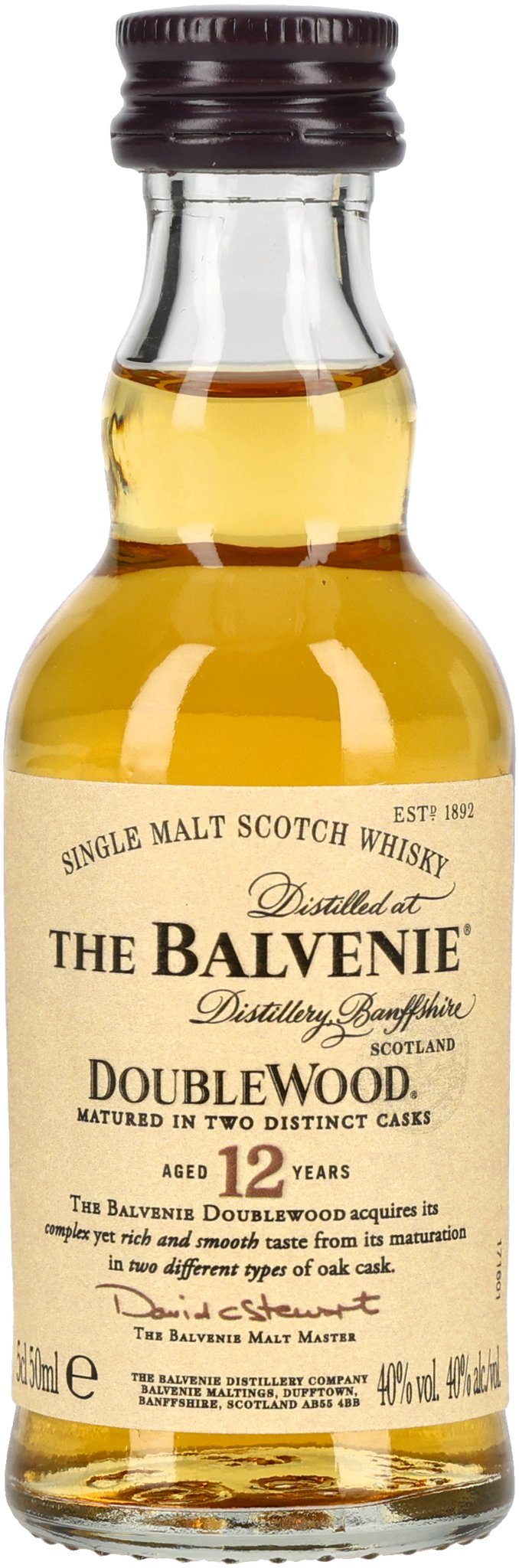 The Balvenie Doublewood 5cl bottle