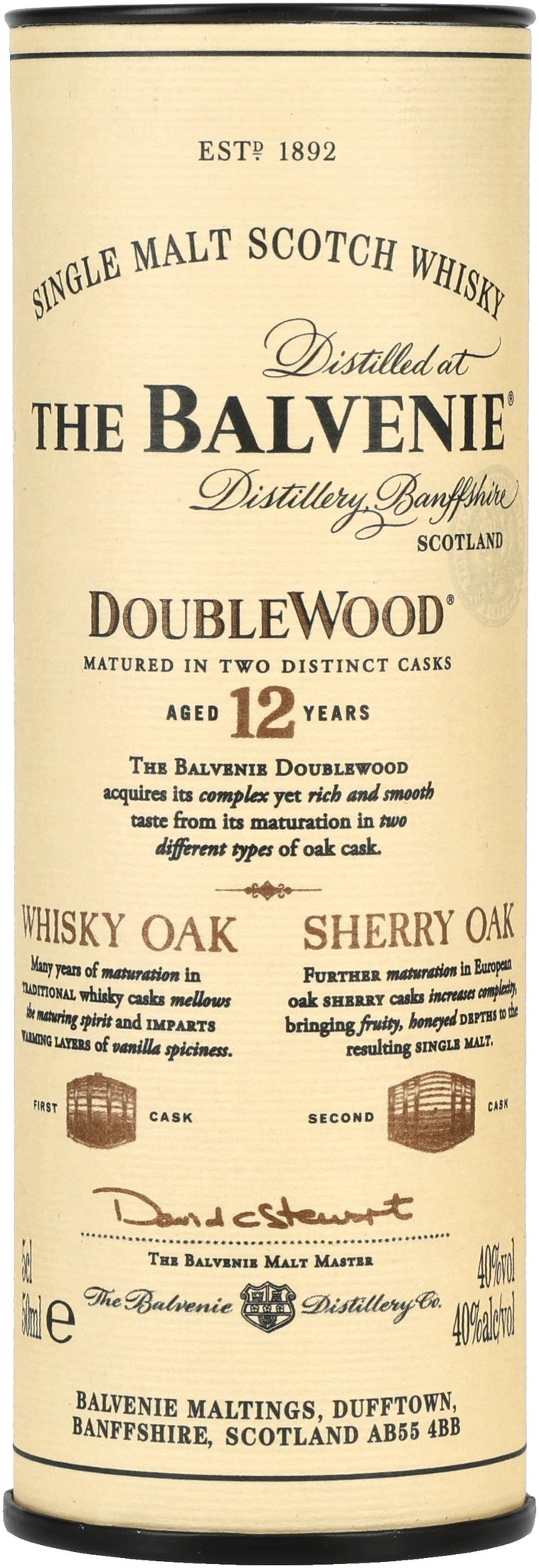 The Balvenie Doublewood 5cl Hülse