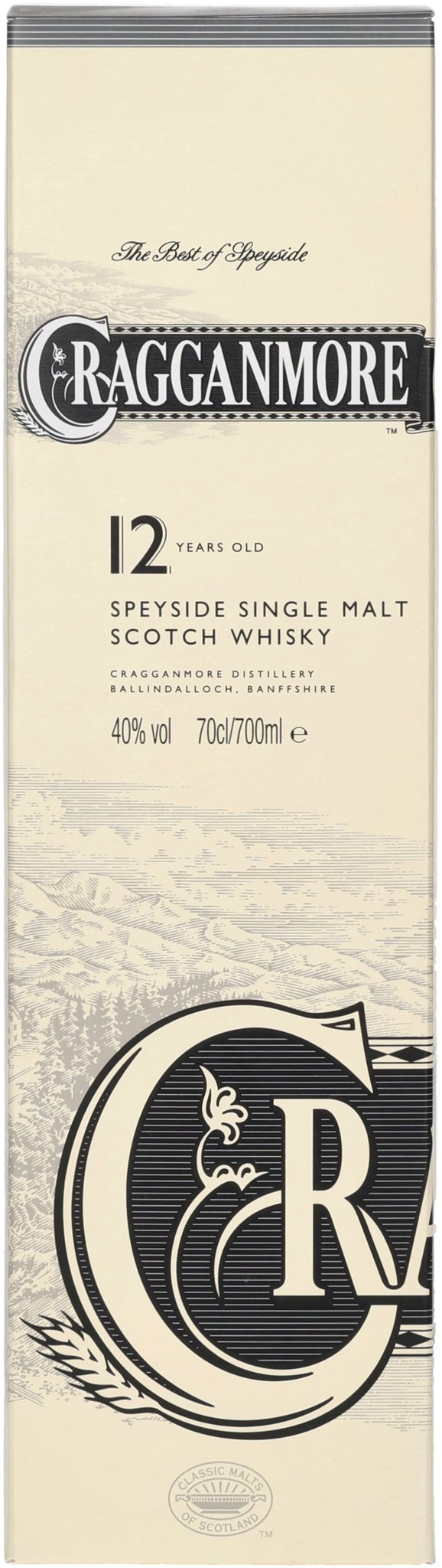 Cragganmore Old Speyside Single Malt Scotch Whisky 12 Years _Packung
