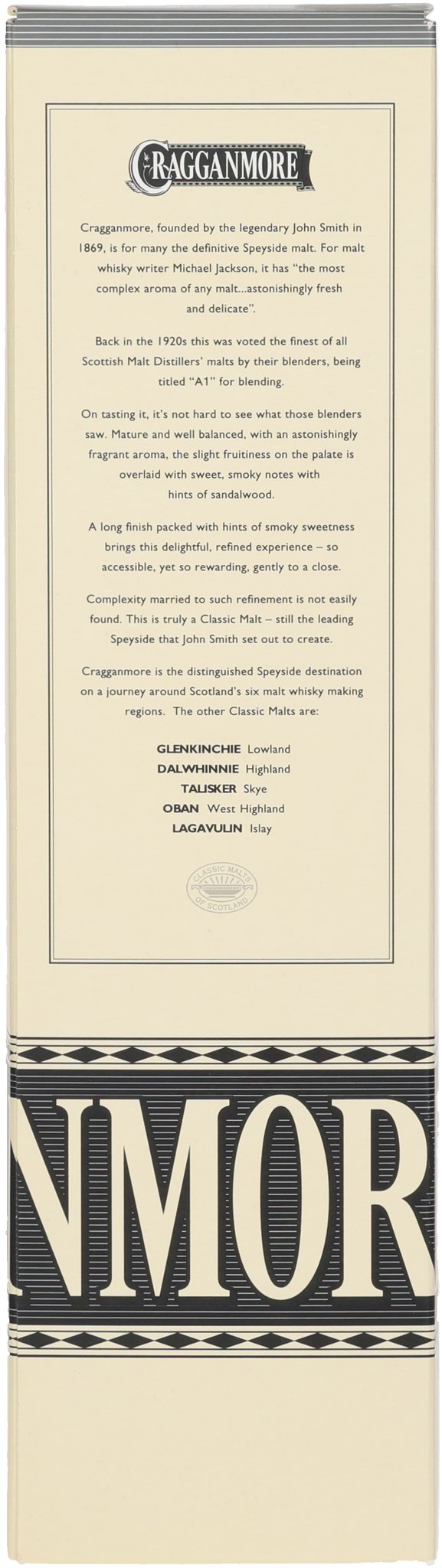 Cragganmore Old Speyside Single Malt Scotch Whisky 12 Years _Packung