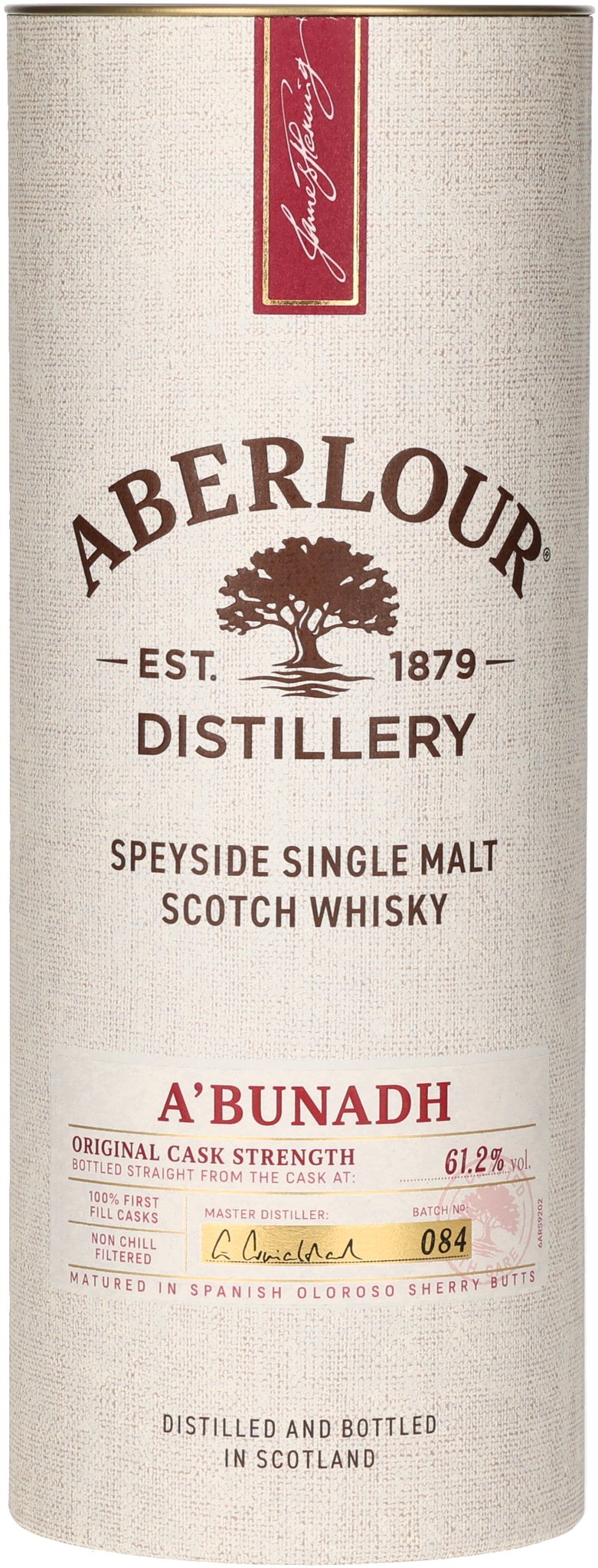Aberlour Single Malt Whisky Abunadh - (0,7 l / 61,2 % Vol.)_Packung