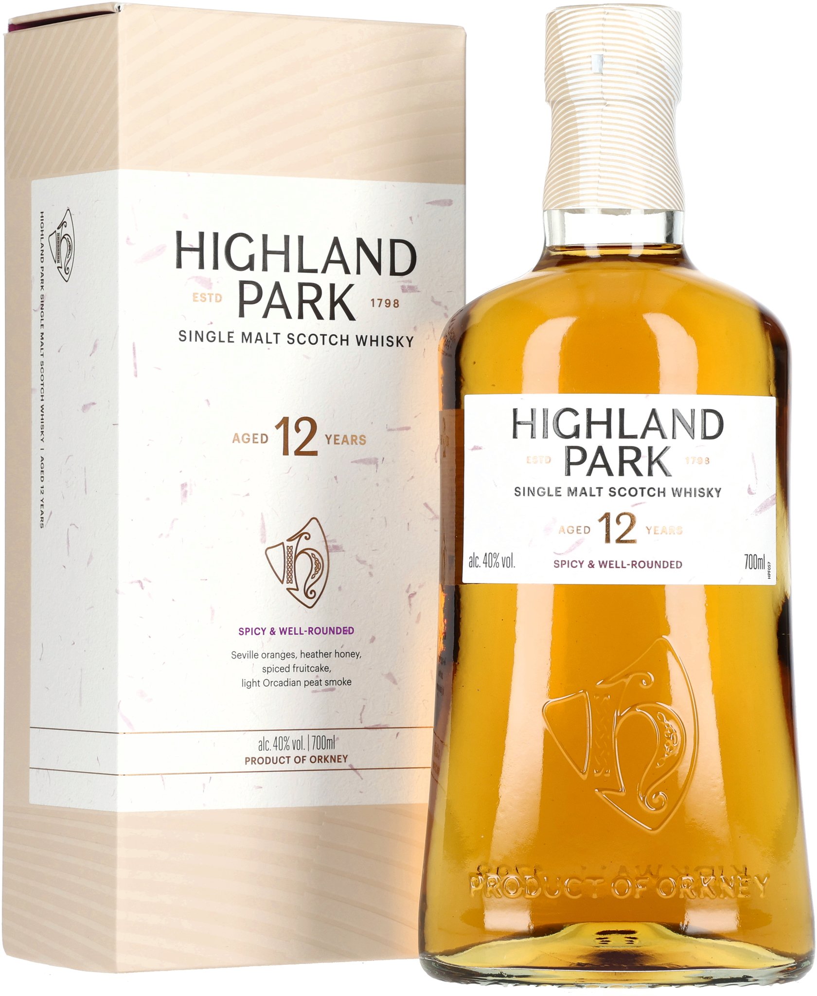 Highland Park Single Malt Whisky 12 Years (0,7 l / 40 % Vol.) (3858)(neu)_03