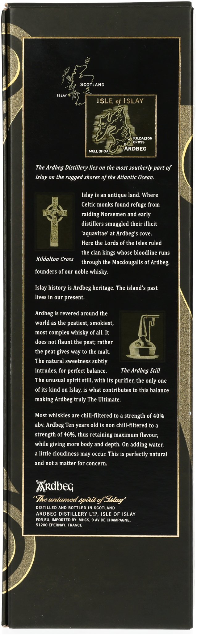 Ardbeg Single Malt Whisky Ten Years_Packung
