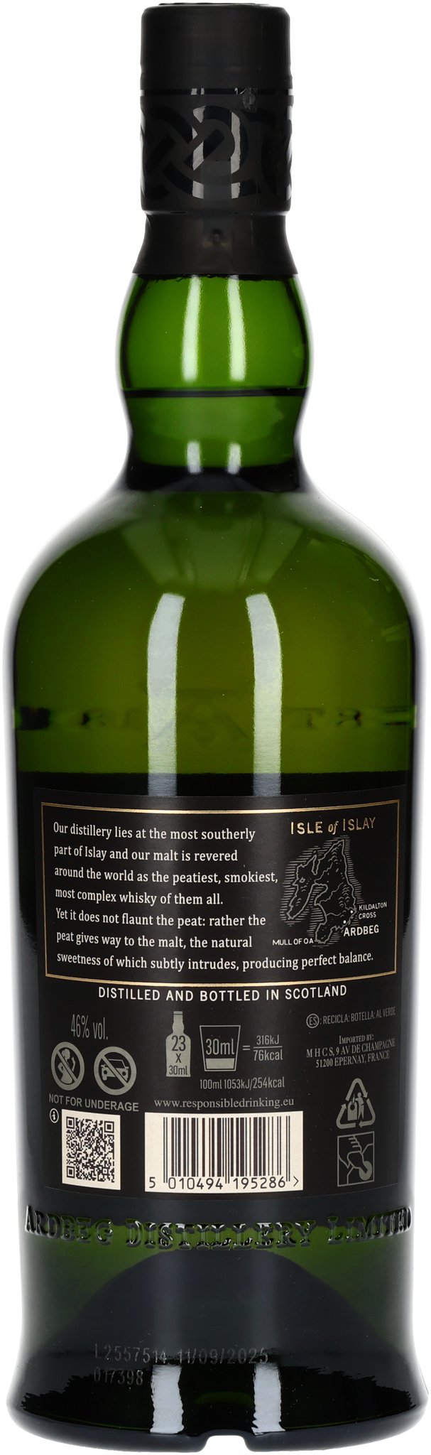Ardbeg Single Malt Whisky Ten Years_Flasche