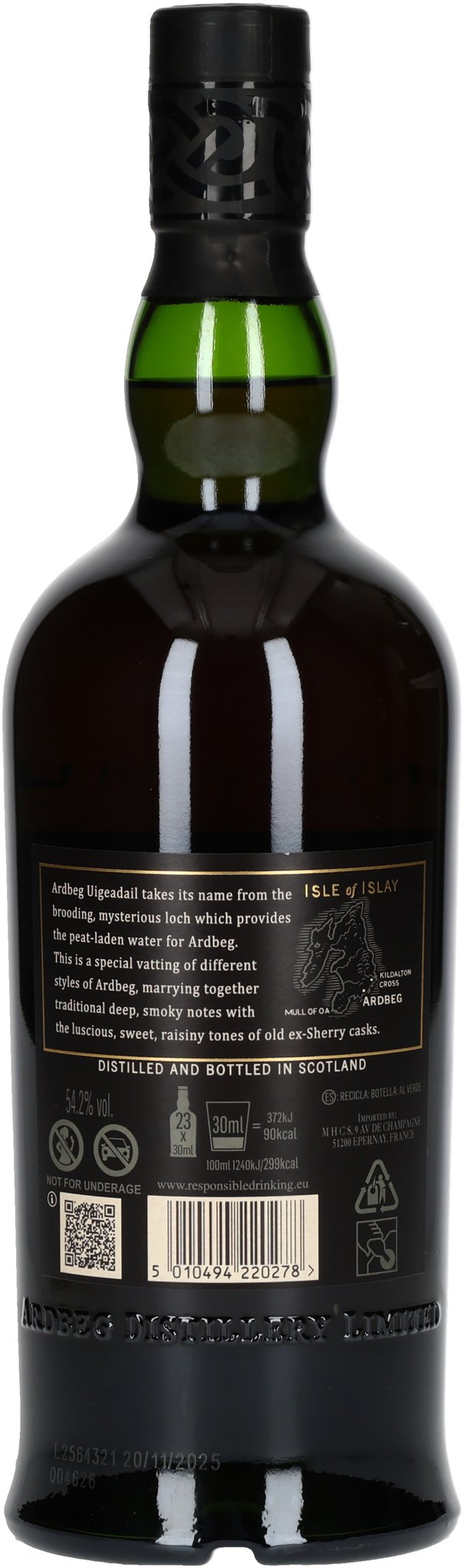 Ardbeg Single Malt Whisky Uigeadail_Flasche
