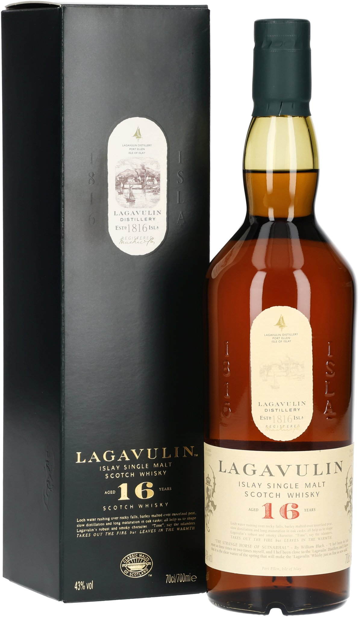 Lagavulin 16 Jahre (0,7 l / 43 % Vol.)_Flasche