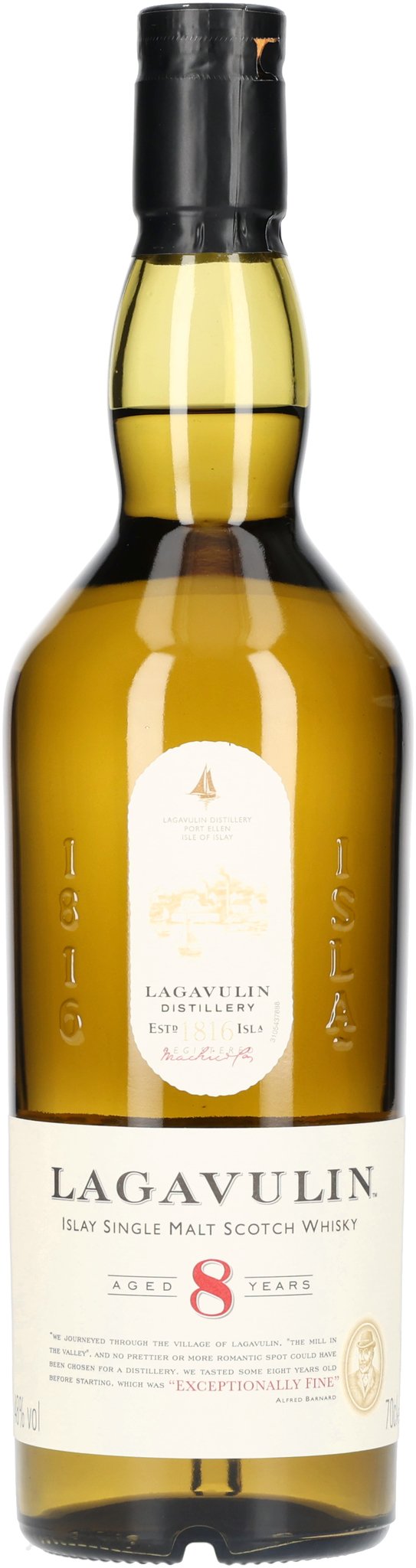 Lagavulin 8 Jahre (0,7 l / 48 % Vol.)_Flasche