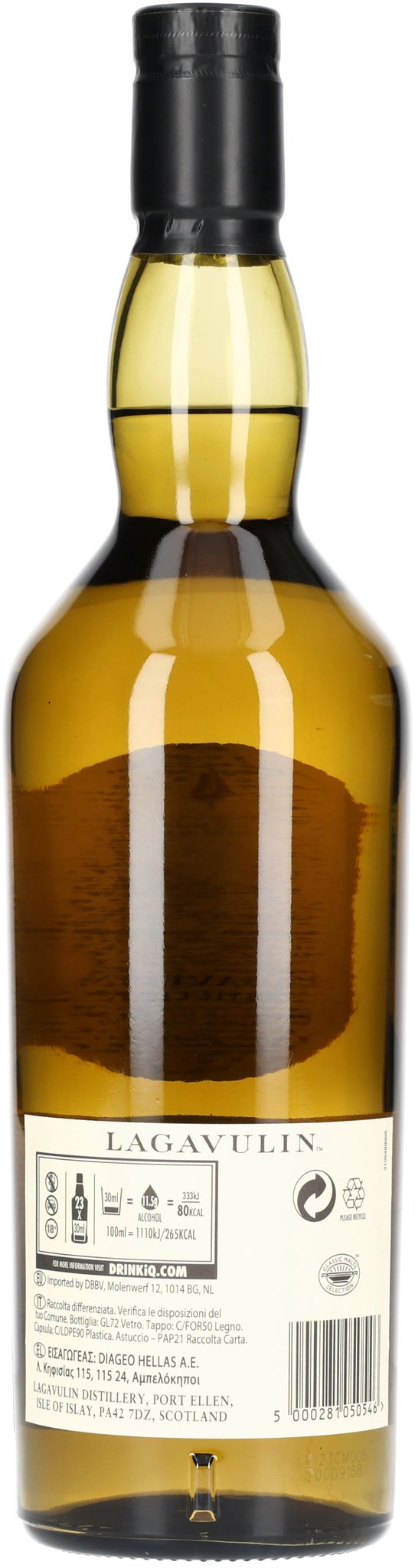 Lagavulin 8 Jahre (0,7 l / 48 % Vol.)_Flasche
