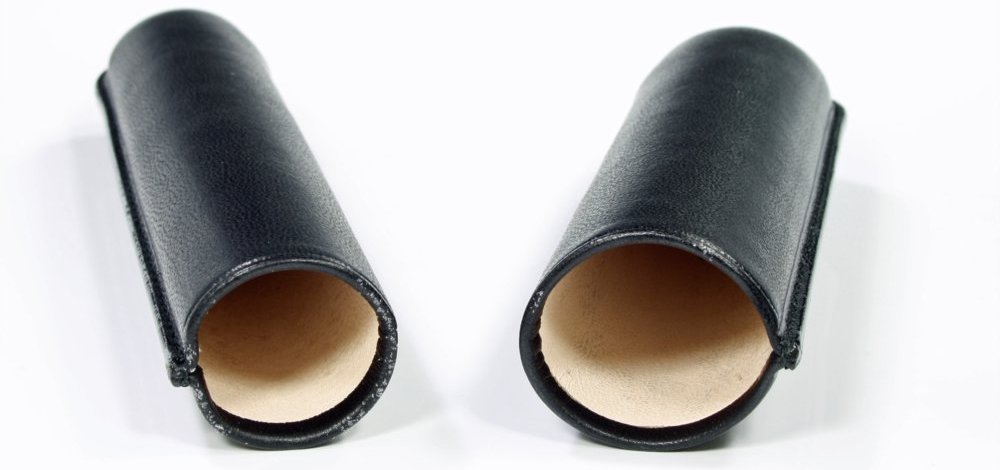 Martin Wess Premium Lederetui - Vachetta Black 1er Robusto Vachetta (590-1) offen