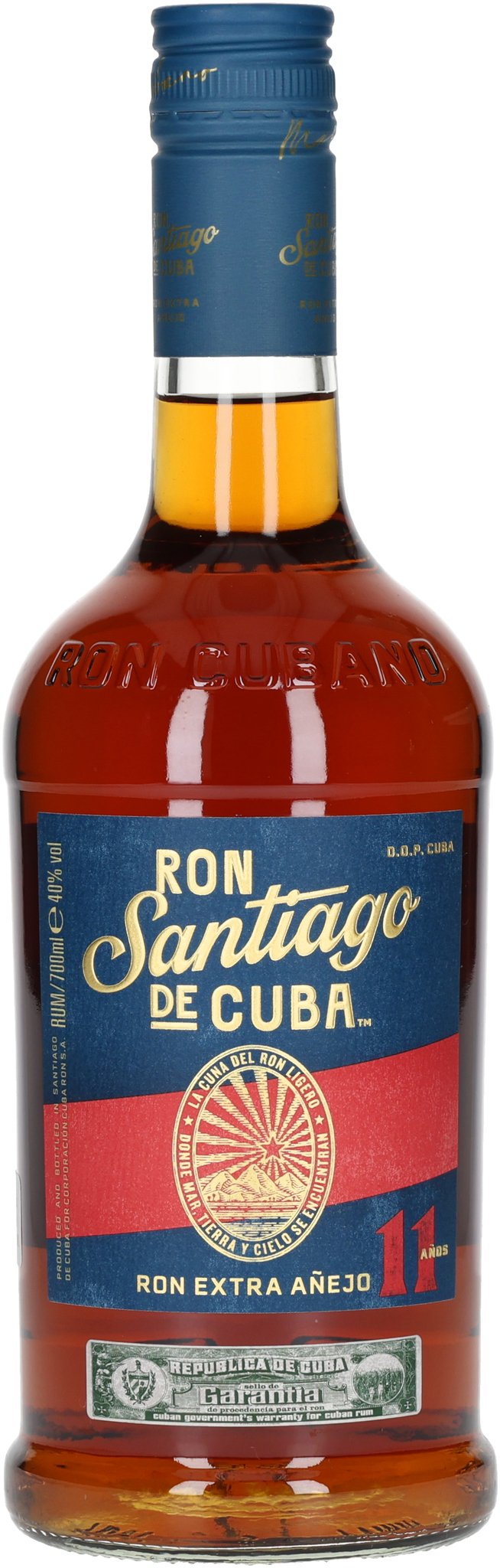 Santiago de Cuba Rum Superior Anejo 11 Anos (0,7 l / 40 % vol.)_Flasche