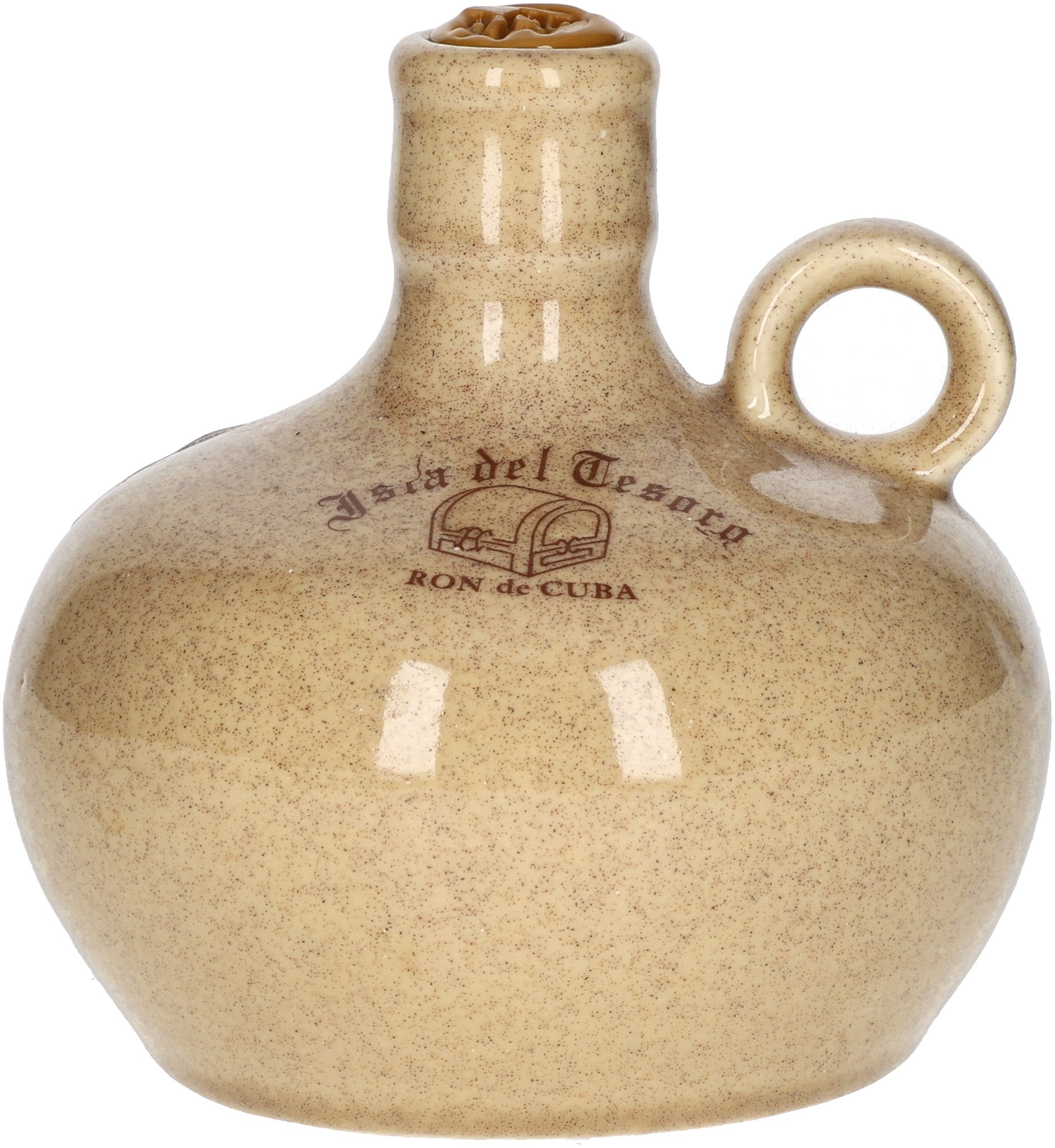 Santiago de Cuba Rum Isla del Tesoro Ron Extra Añejo Wooden Box (0,7 l / 40 % vol.)_Flasche