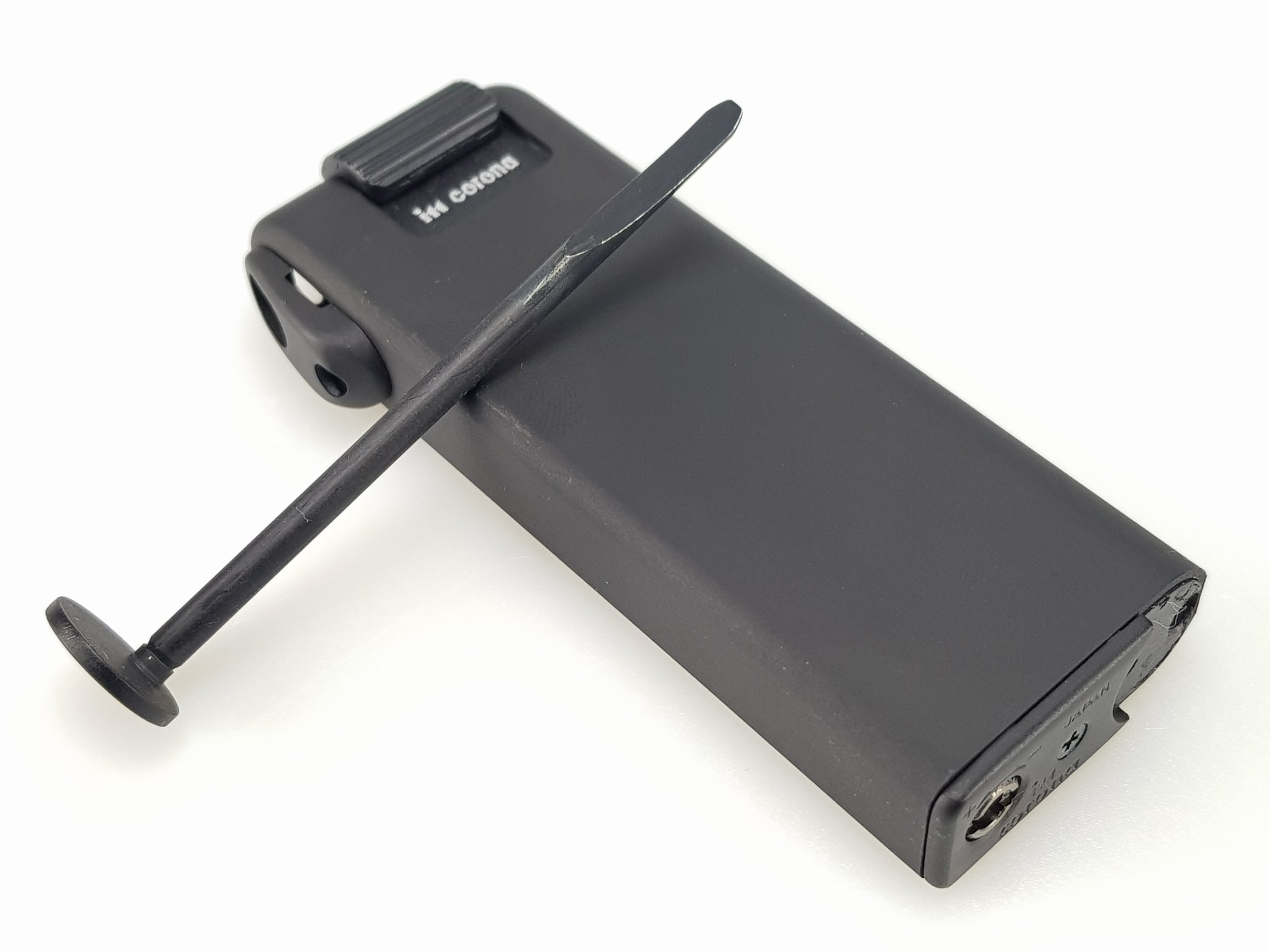 Corona Pipe Master Mattschwarz Detailbild