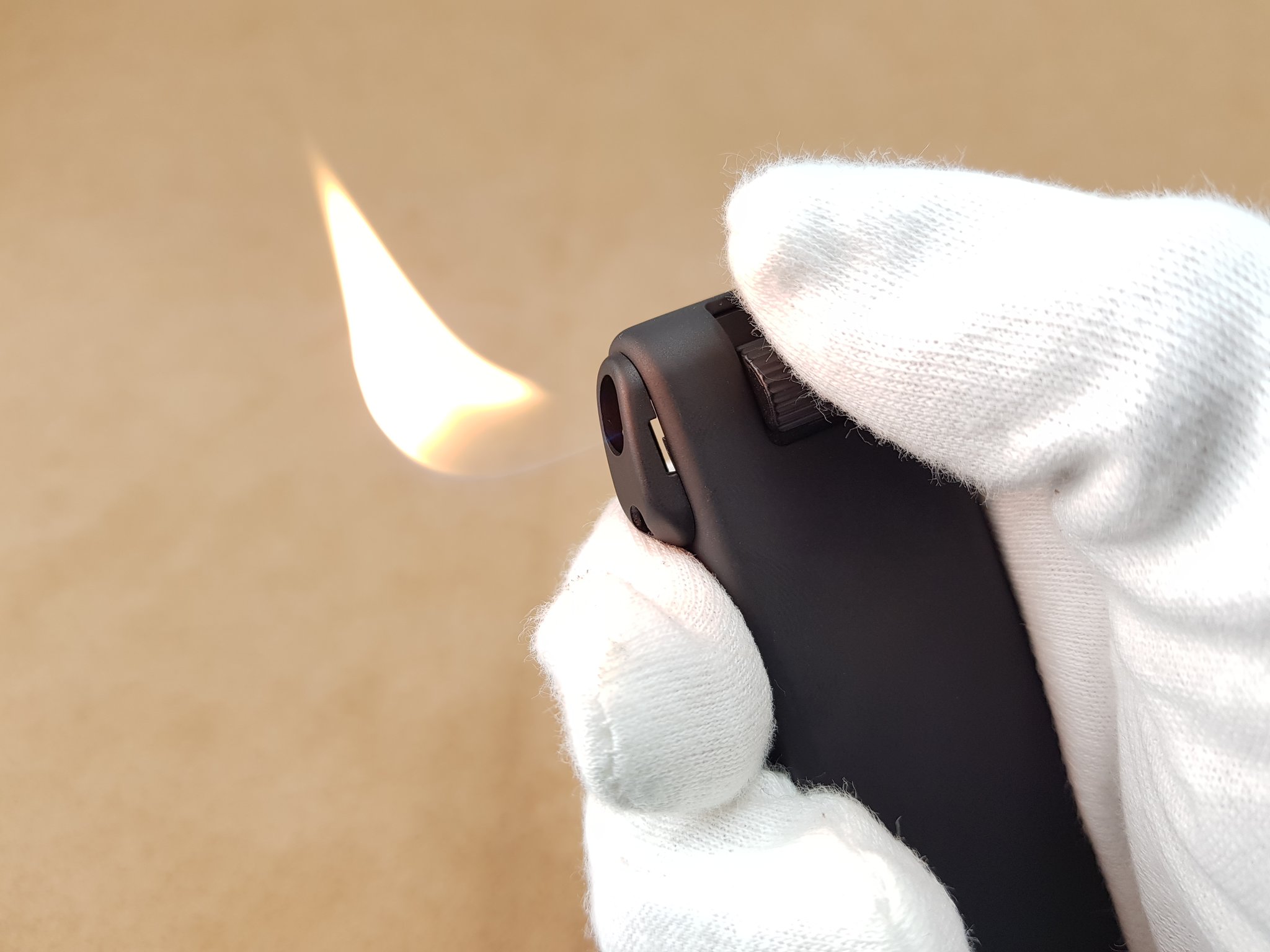 Corona Pipe Master Mattschwarz Flamme