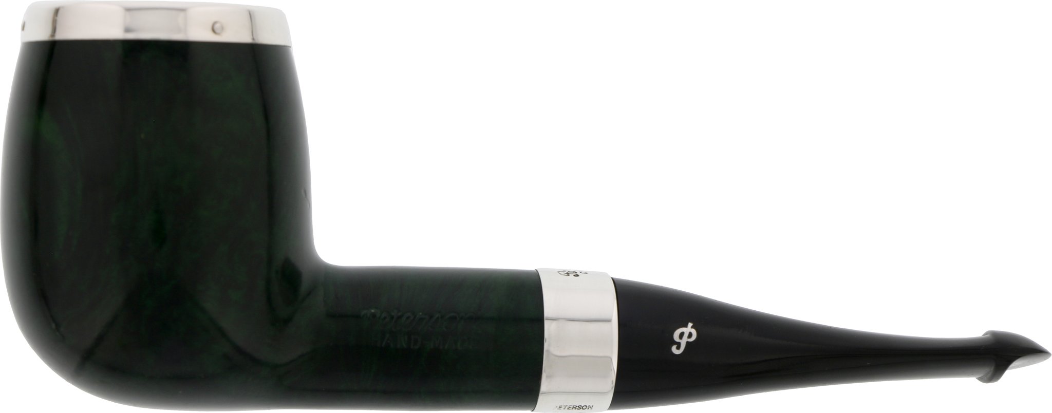Peterson House Pipe XL Green Billiard - Lippenbiss (ohne Umkarton)