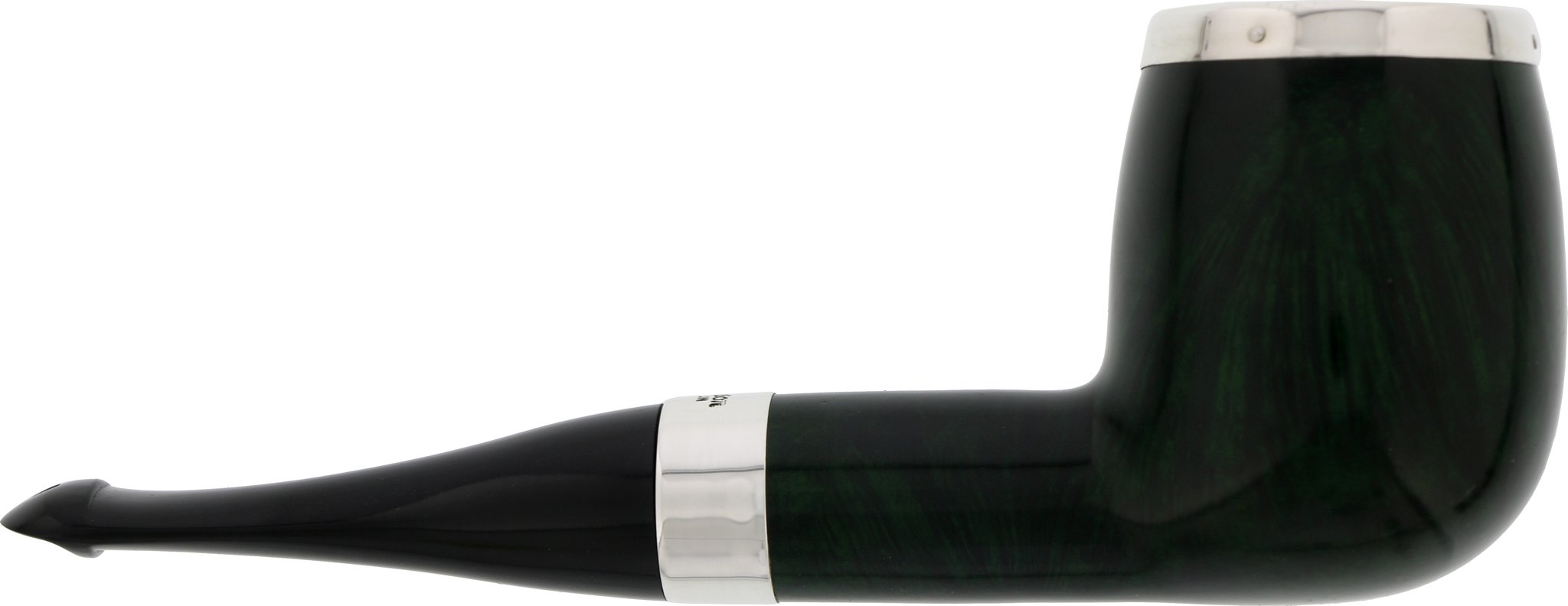 Peterson House Pipe XL Green Billiard - Lippenbiss Detailbild 1