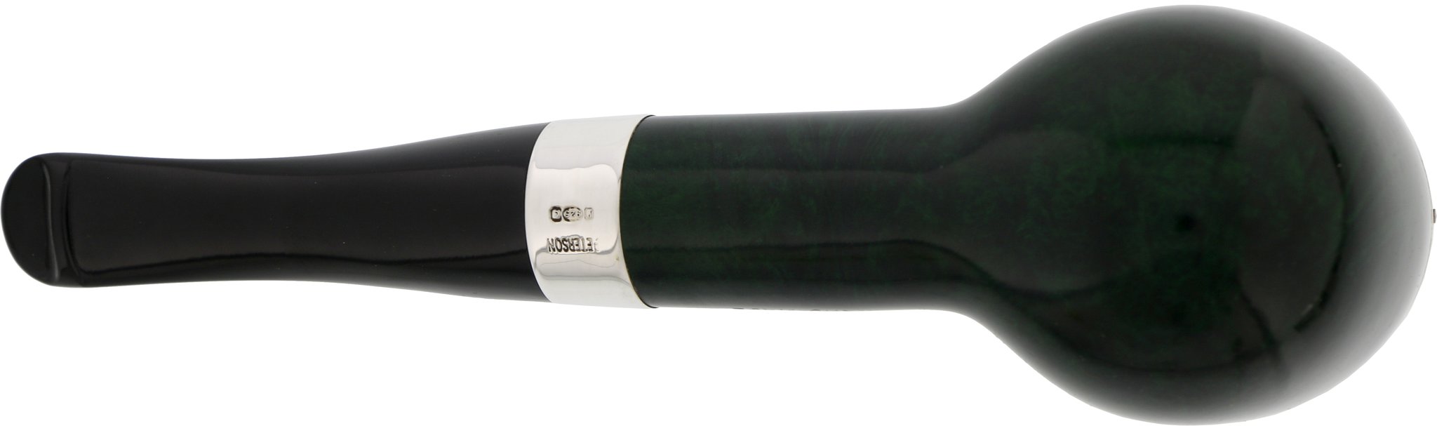 Peterson House Pipe XL Green Billiard - Lippenbiss Detailbild 2