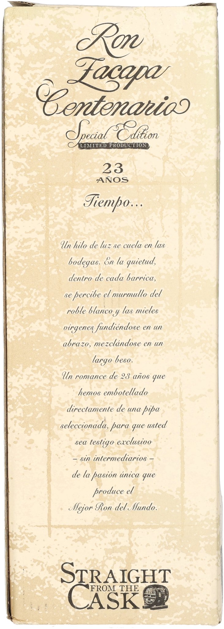 Ron Zacapa Centenario Straight Cask 23 Jahre, ALTE VARIANTE (0,7 l / 45% vol.)