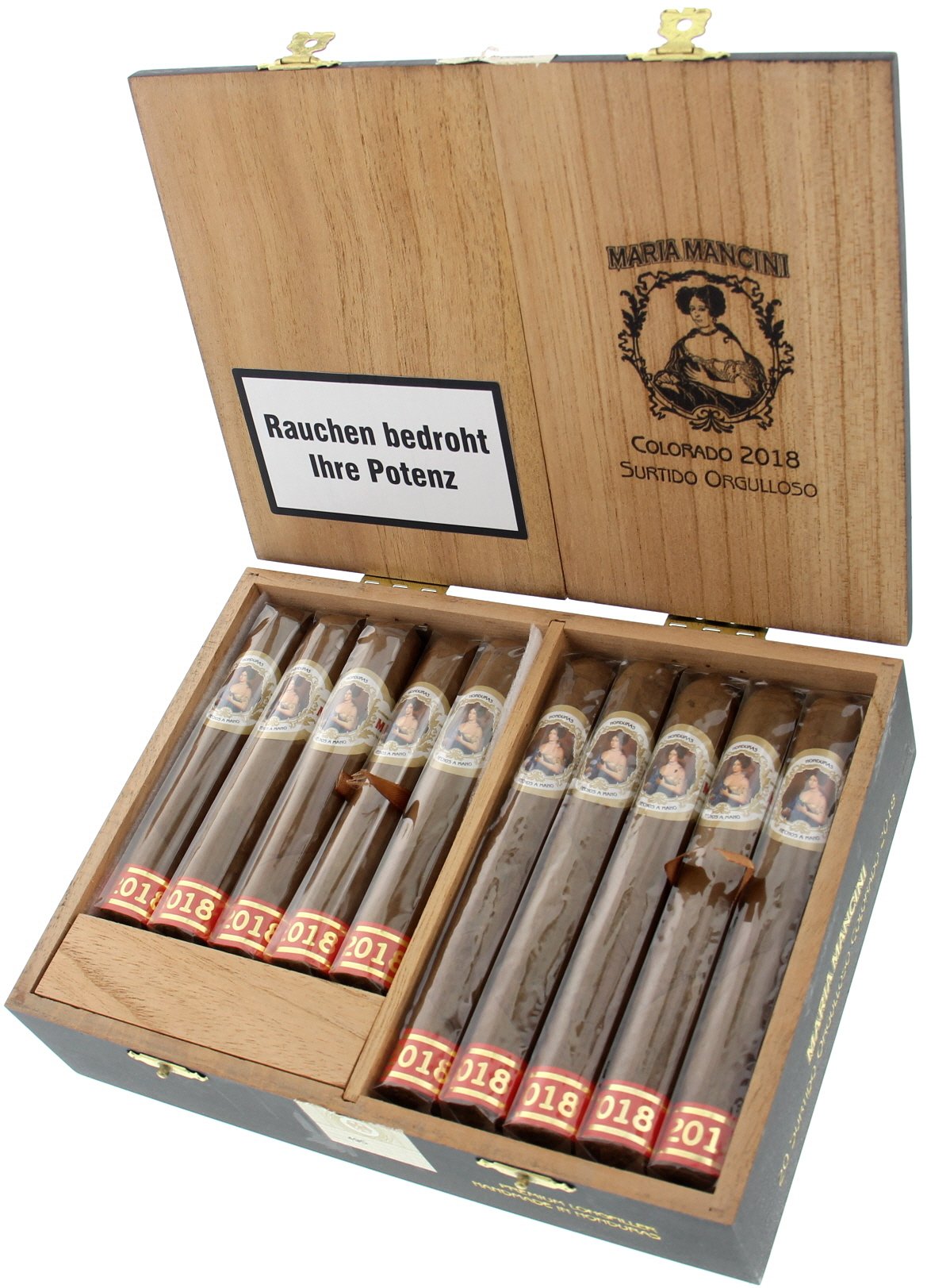 Maria Mancini Edicion Limitada 2018 Colorado Surtido Orgulloso Sampler offen