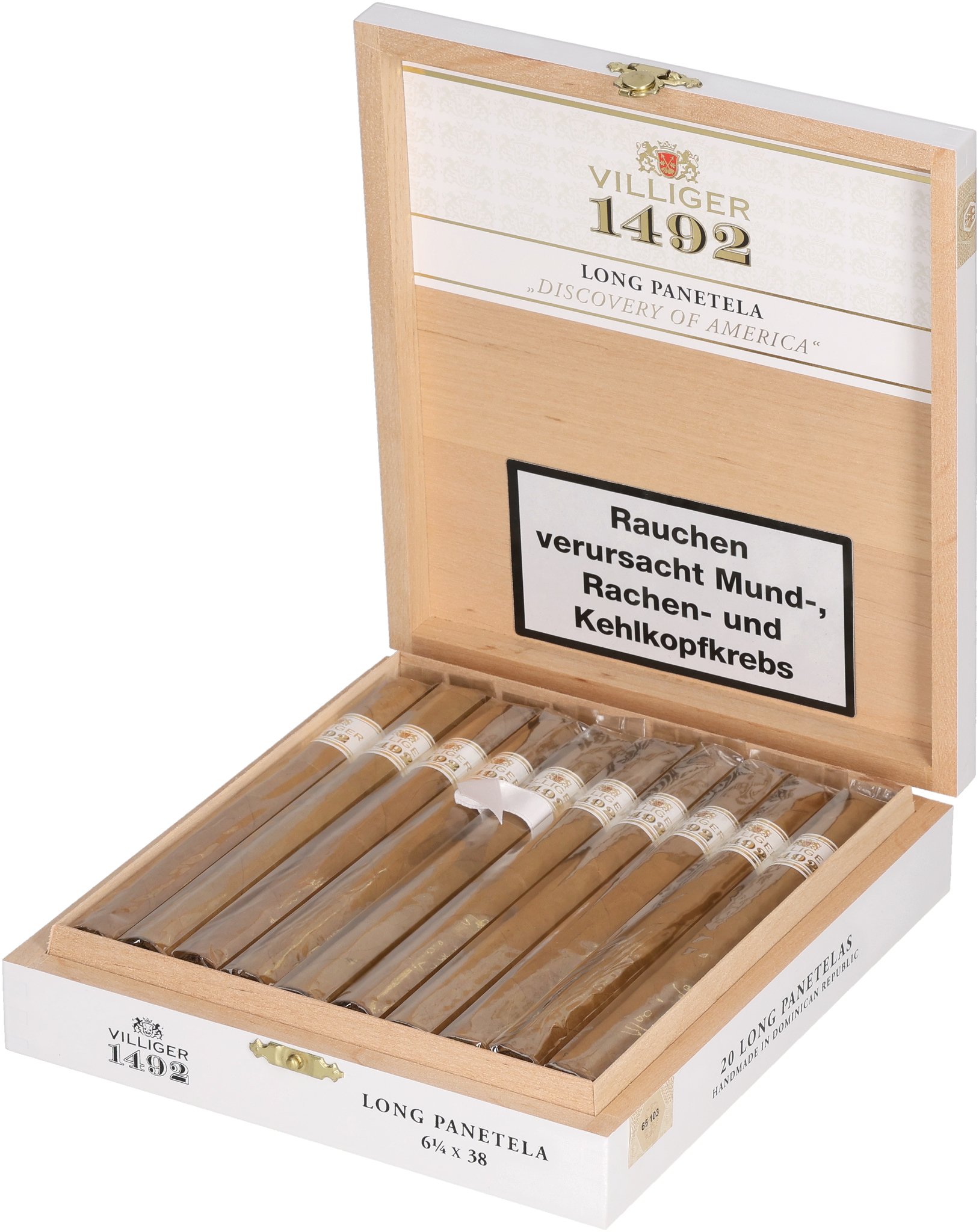 1492 Long Panetela box open