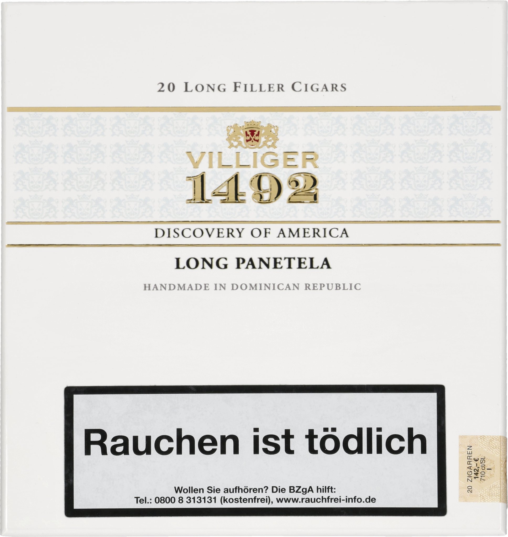1492 Long Panetela box front