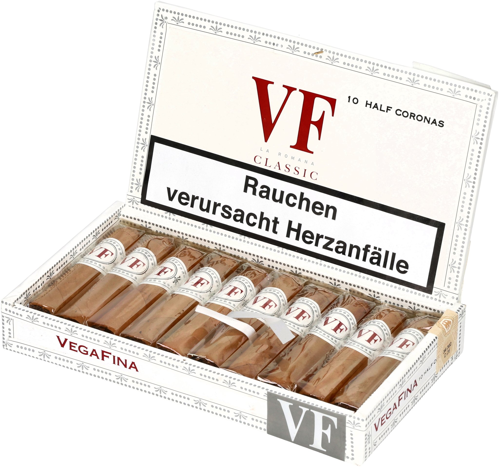 VegaFina Classic Half Corona_Kiste  Offen
