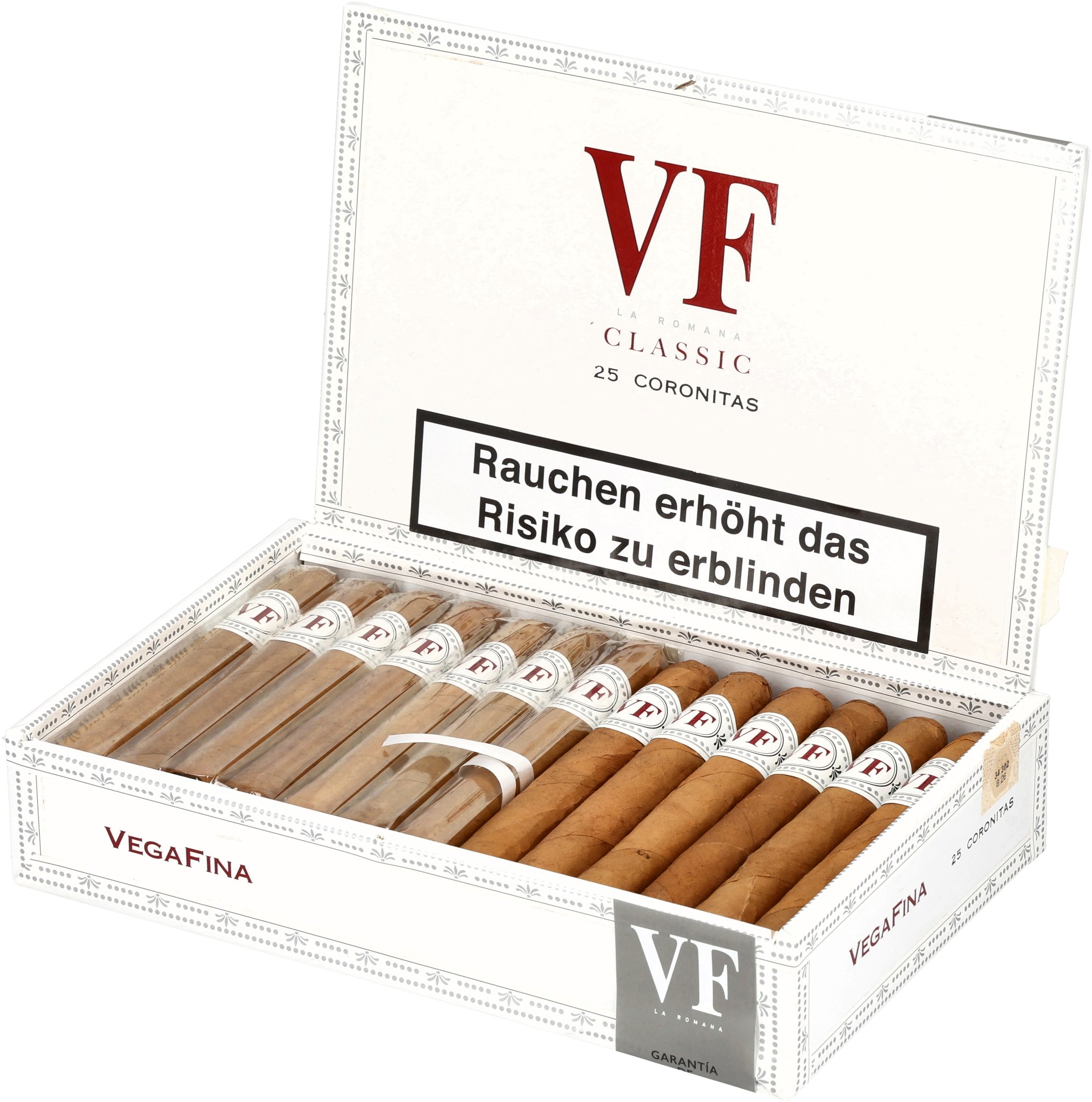 VegaFina Classic Coronita_Kiste Offen