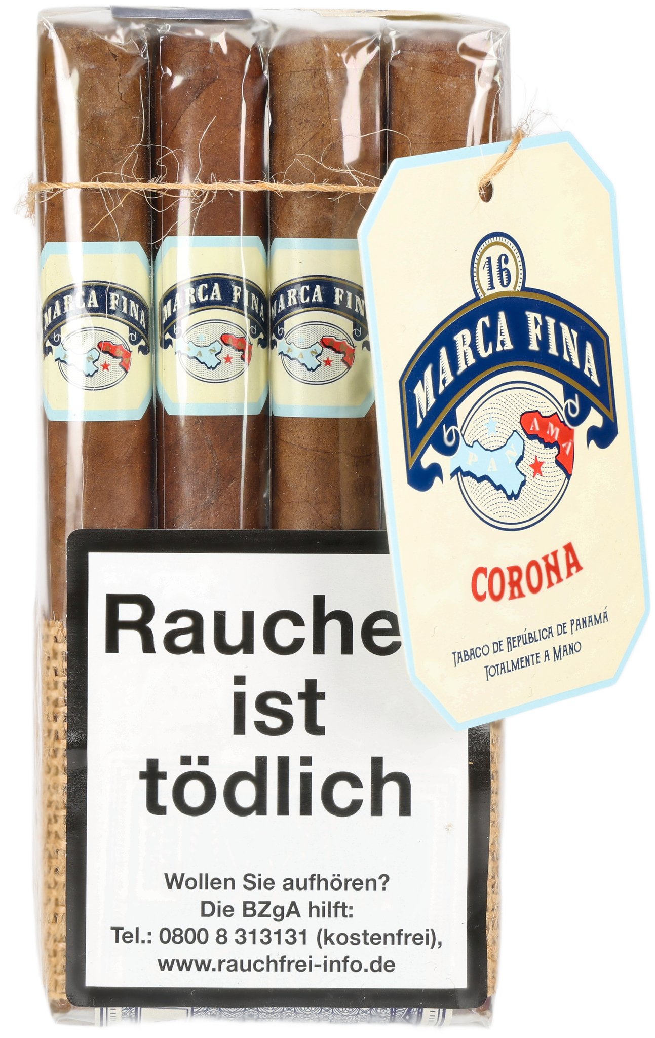 Marca Fina Panama Corona bundle front