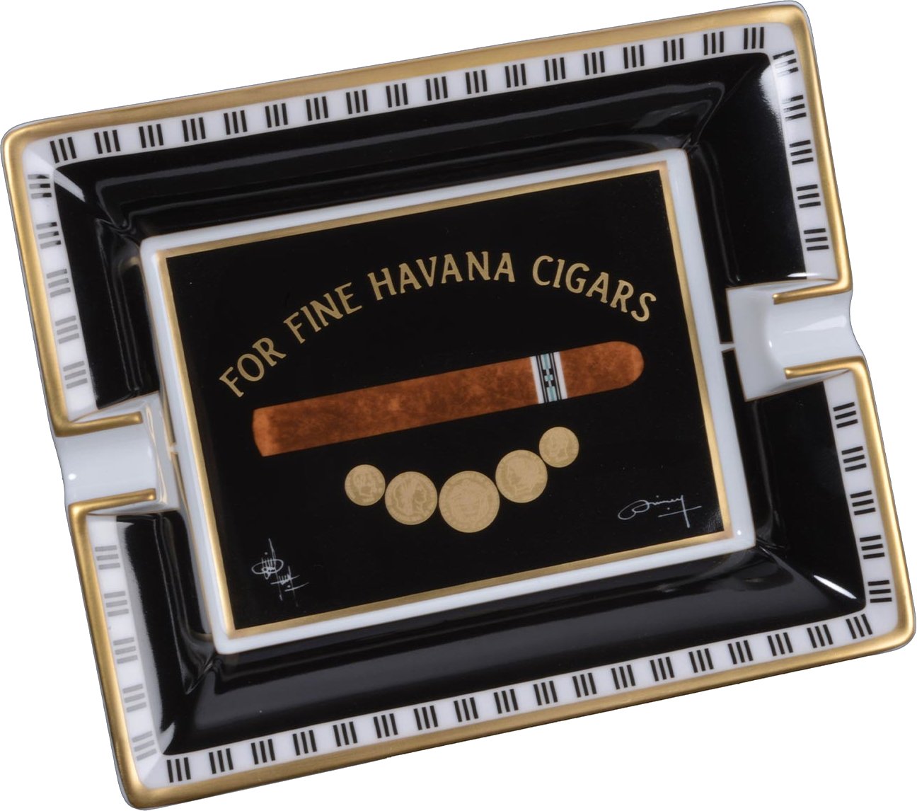 Elie Bleu Ascher medals schwarz stehend