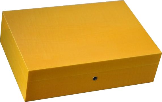 Elie Bleu Fruit Collection Humidor Fruit Collection Humidor für 110 Cigarren gelb