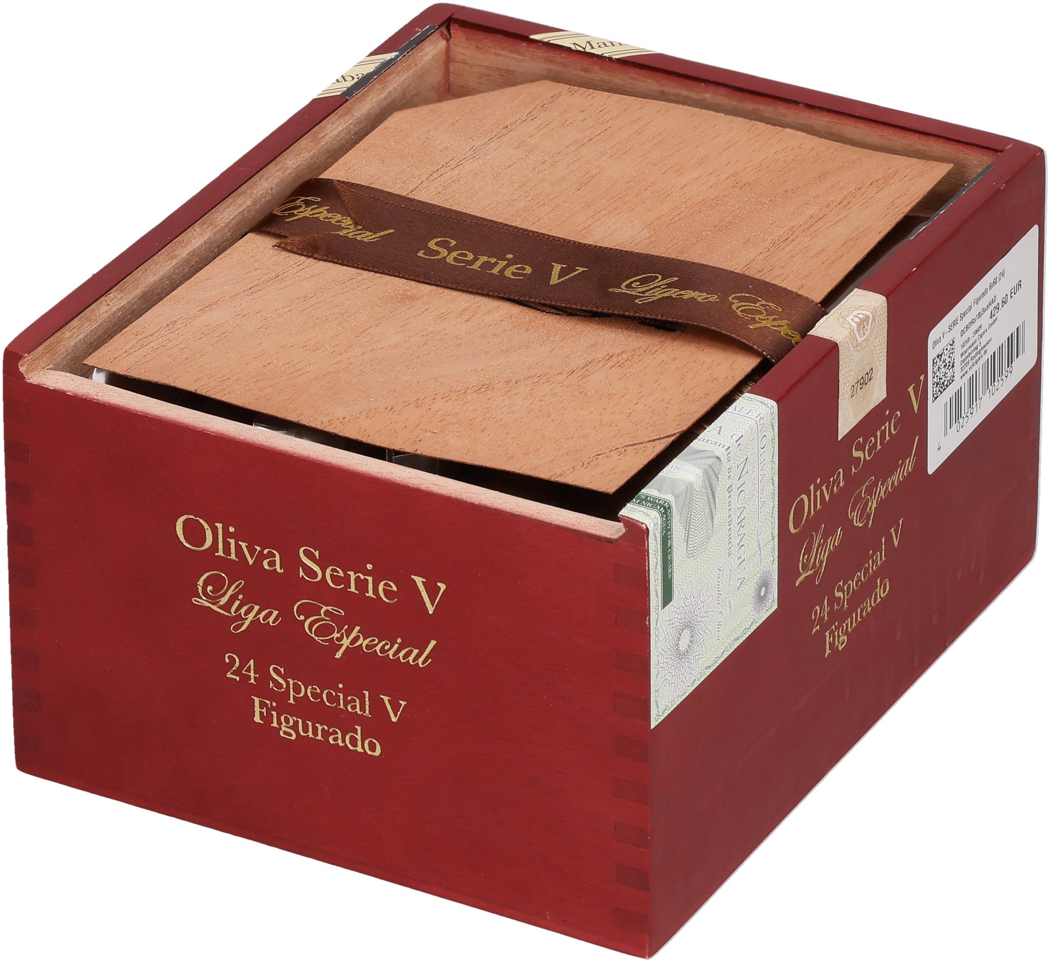 V Figurado Especial box open