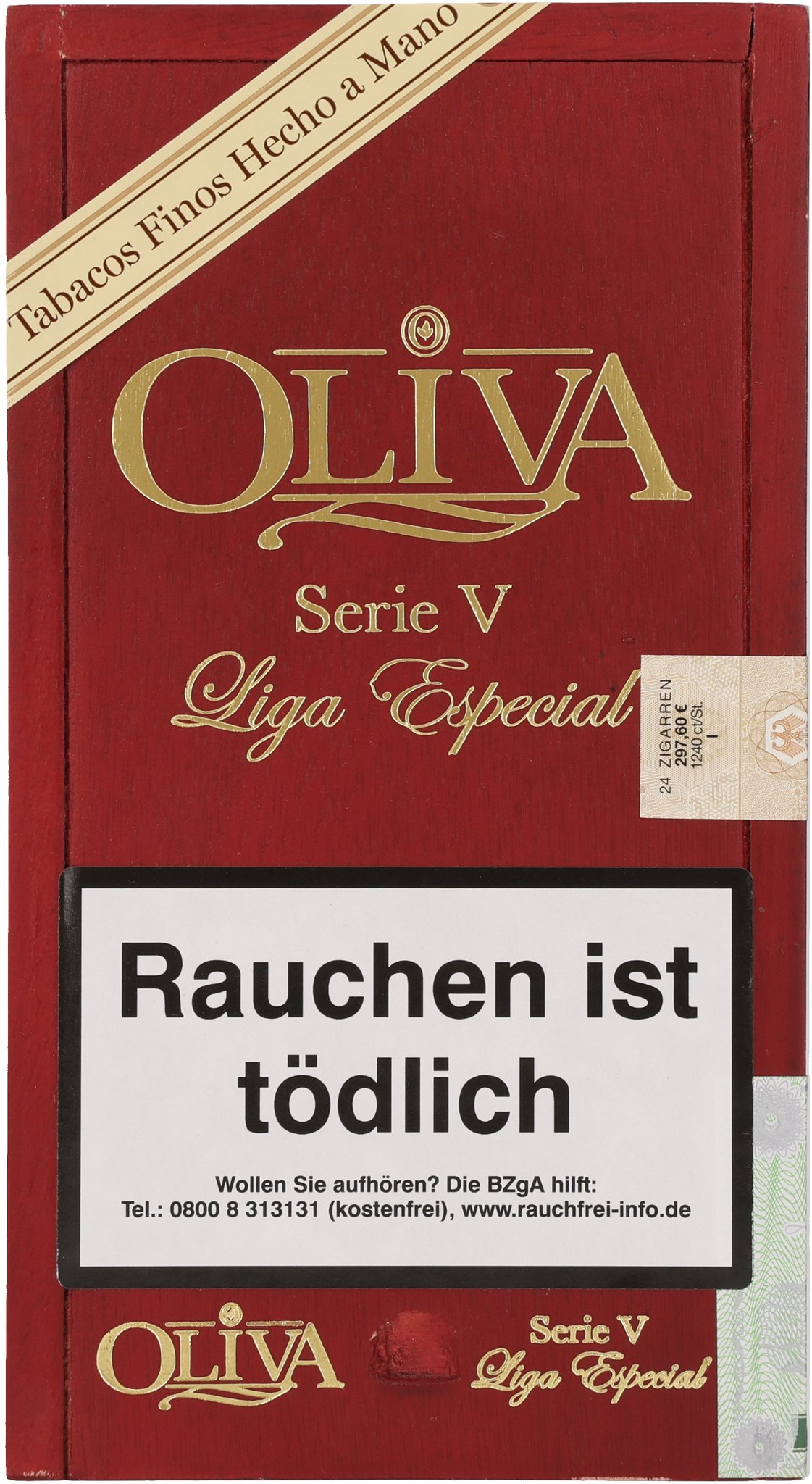 V Lancero box front